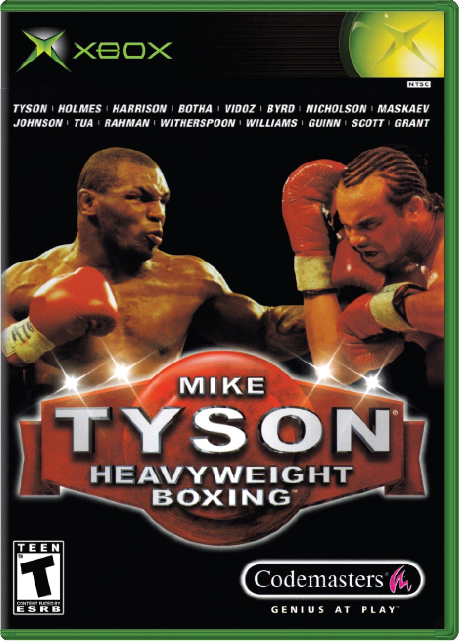 Mike Tyson Boxing Cover Art