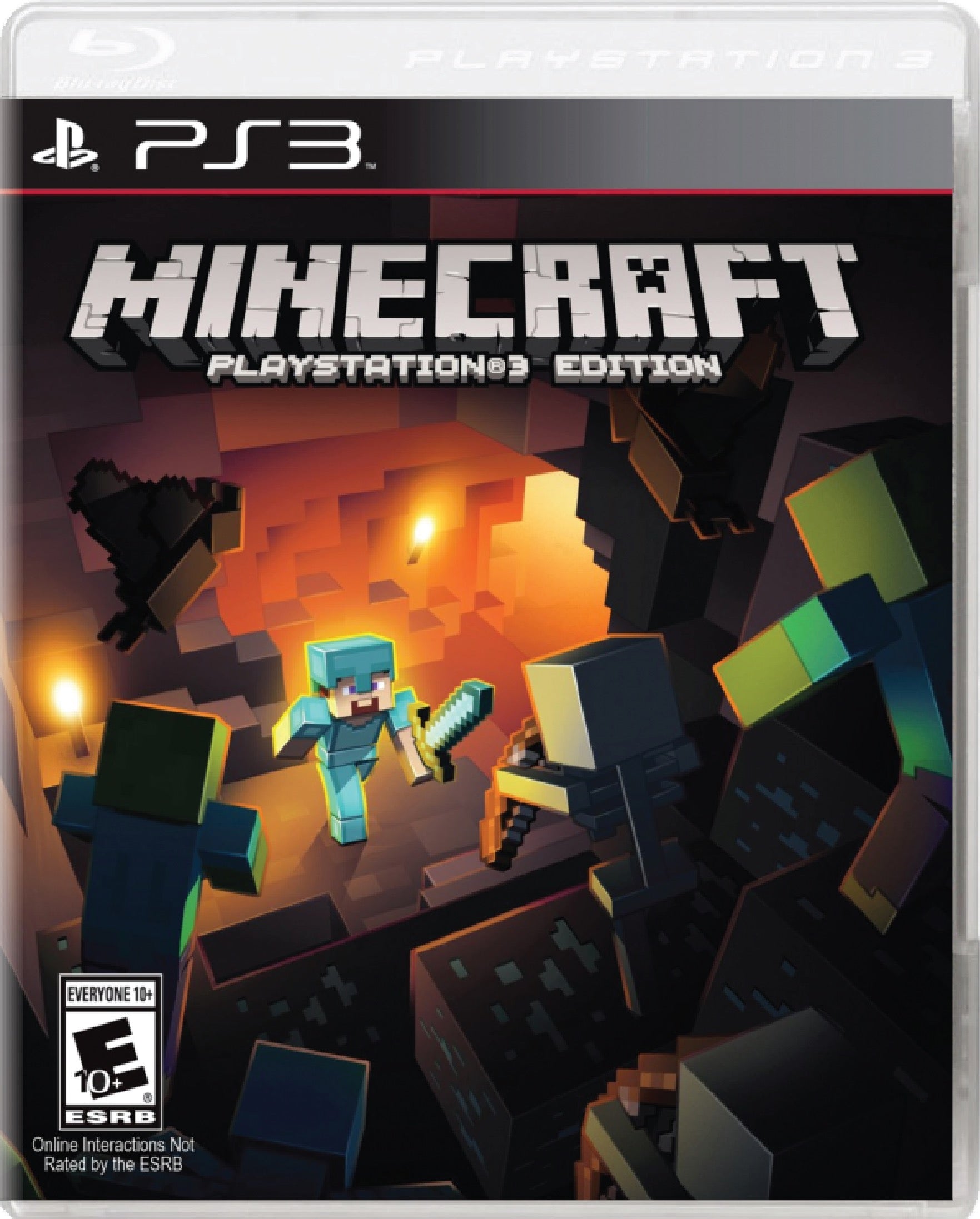 Minecraft PlayStation 3 Edition Cover Art