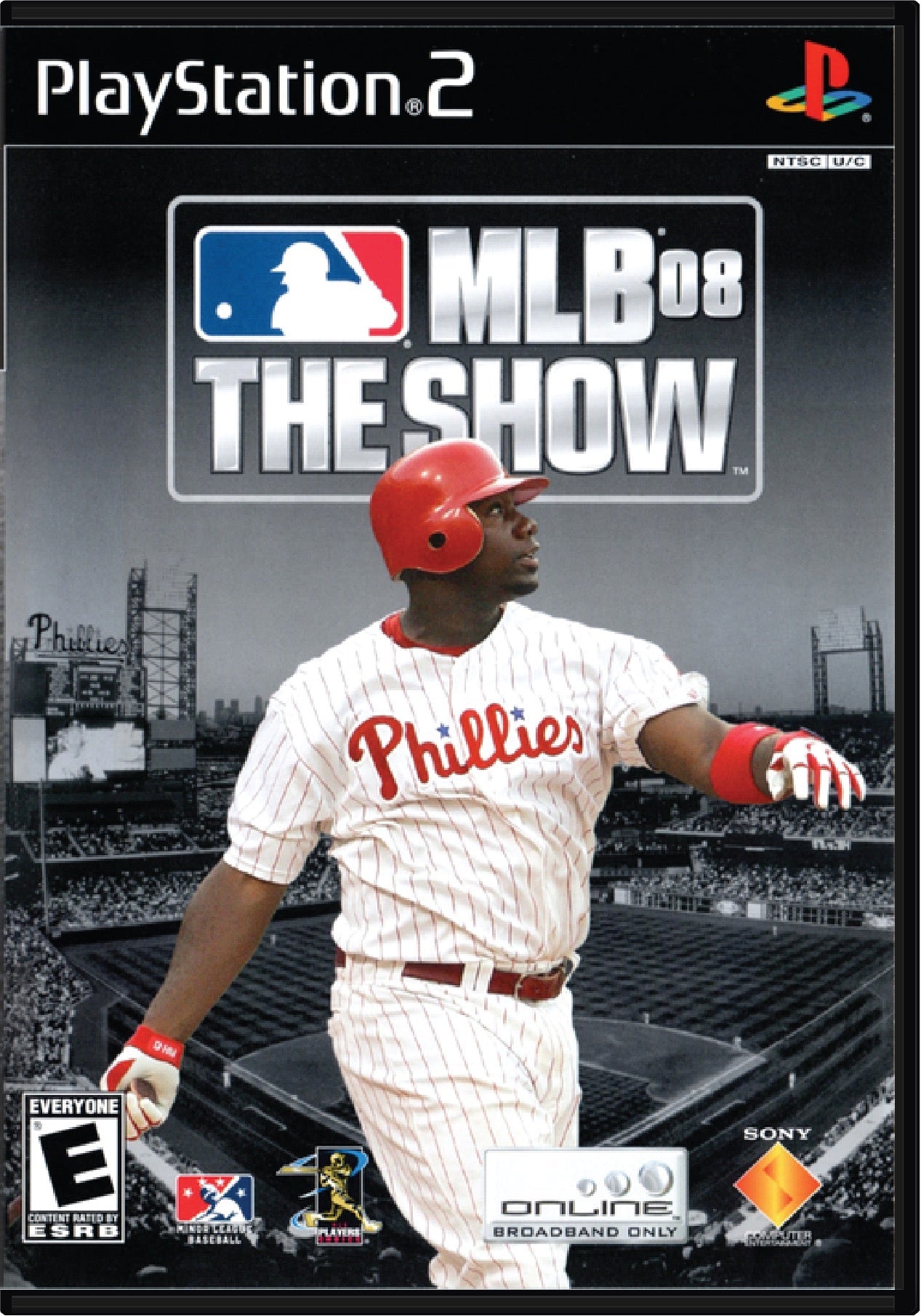 MLB 08 The Show Cover Art and Product Photo