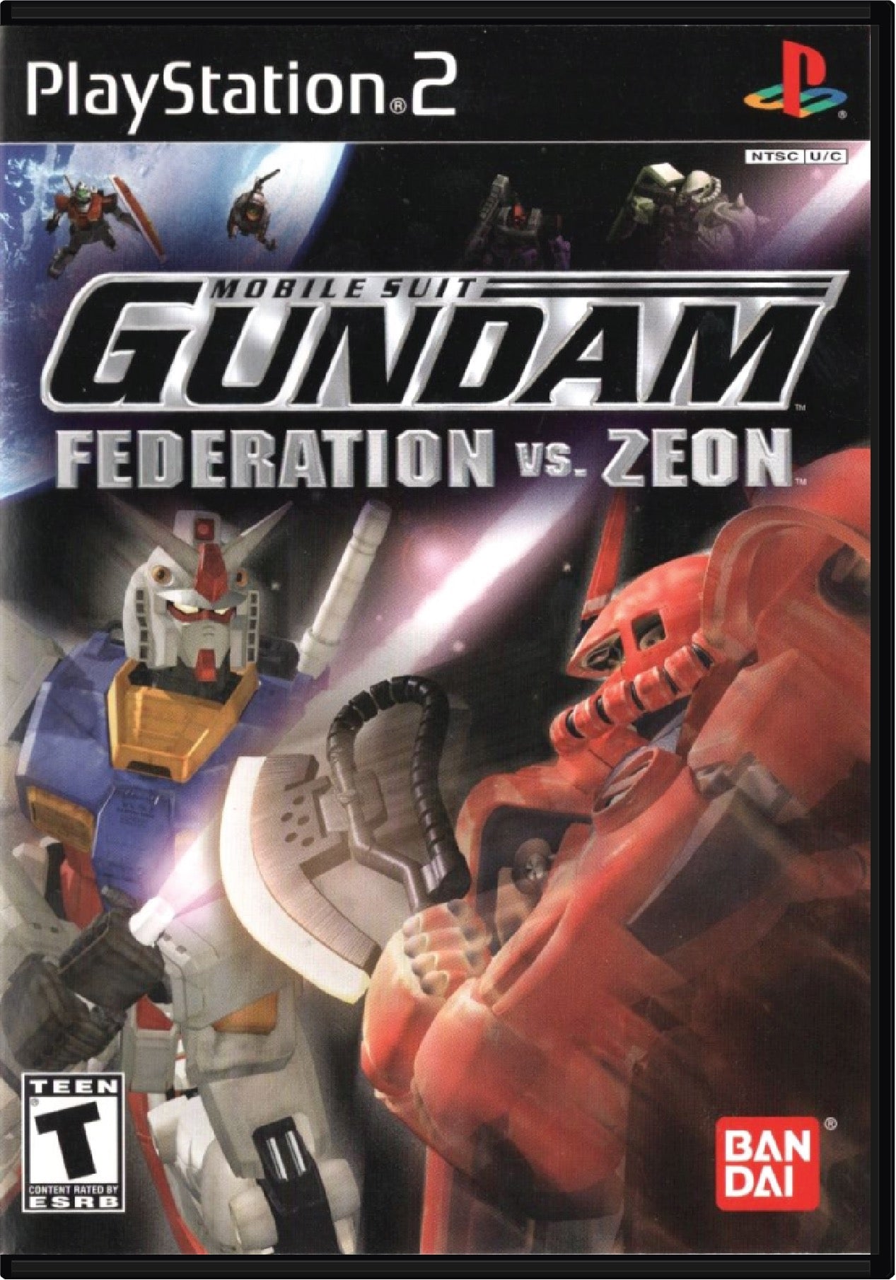 Mobile Suit Gundam Federation vs Zeon Cover Art and Product Photo