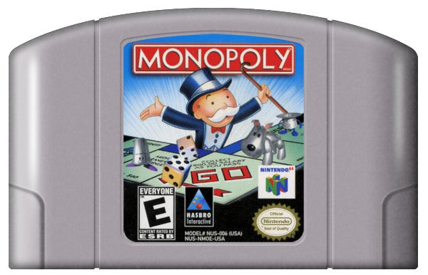 Monopoly Cover Art and Product Photo