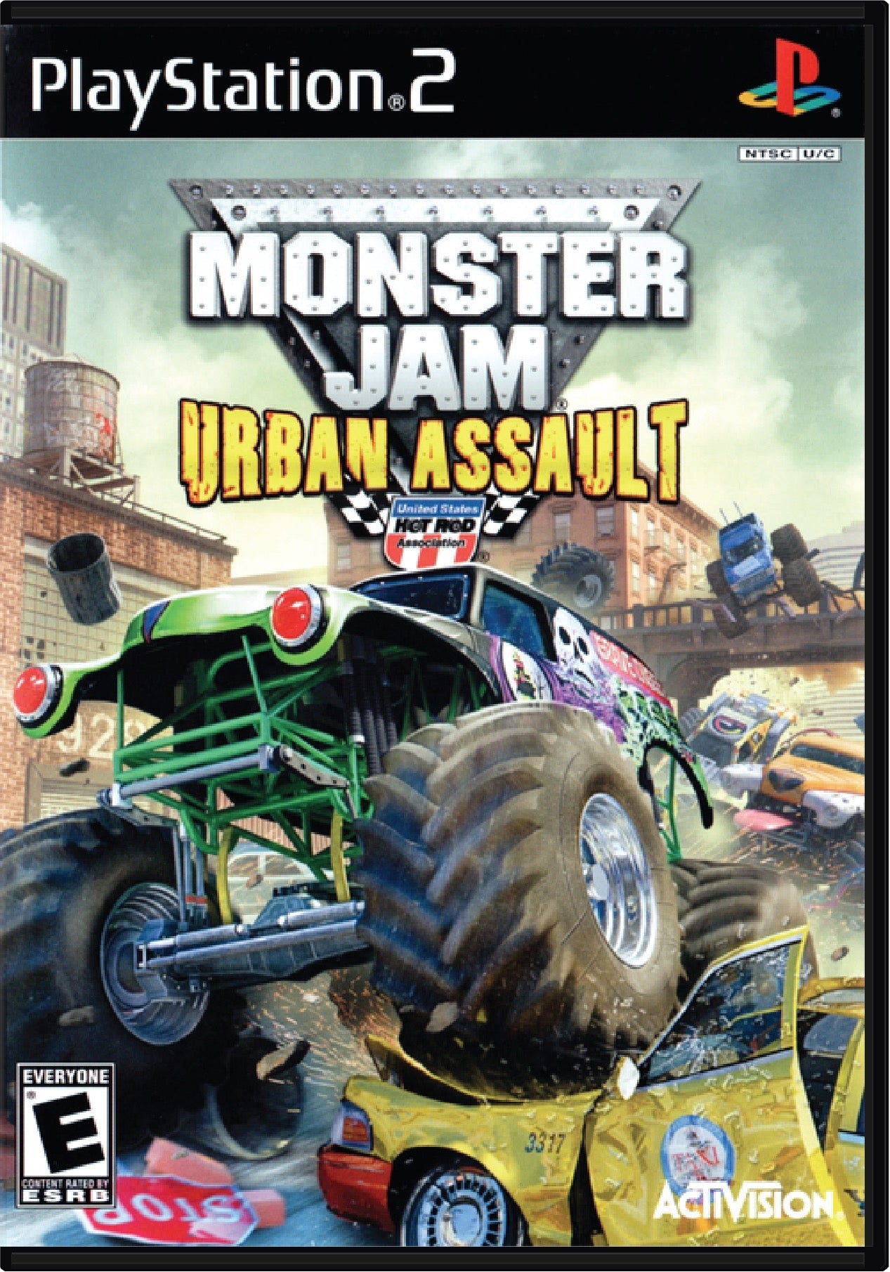 Monster Jam Urban Assault Cover Art and Product Photo