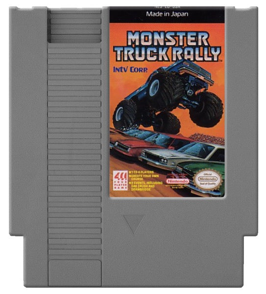 Monster Truck Rally Cover Art and Product Photo