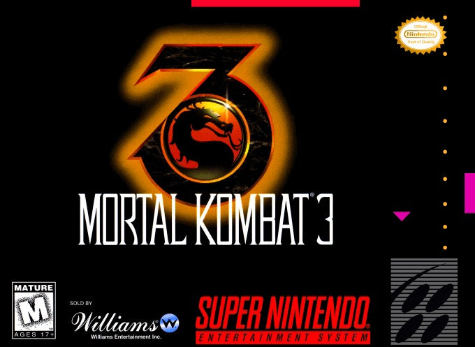 Mortal Kombat 3 Cover Art