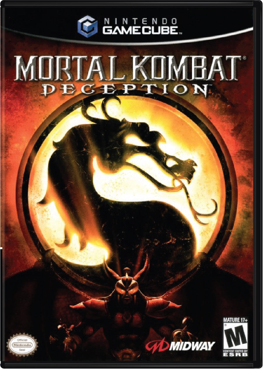 Mortal Kombat Deception Cover Art and Product Photo