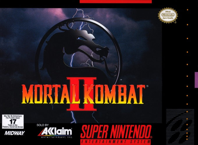 Mortal Kombat II Cover Art