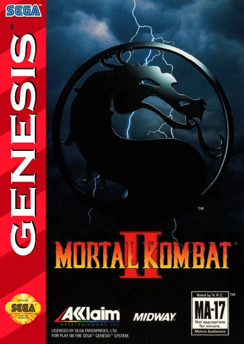 Mortal Kombat II Cover Art