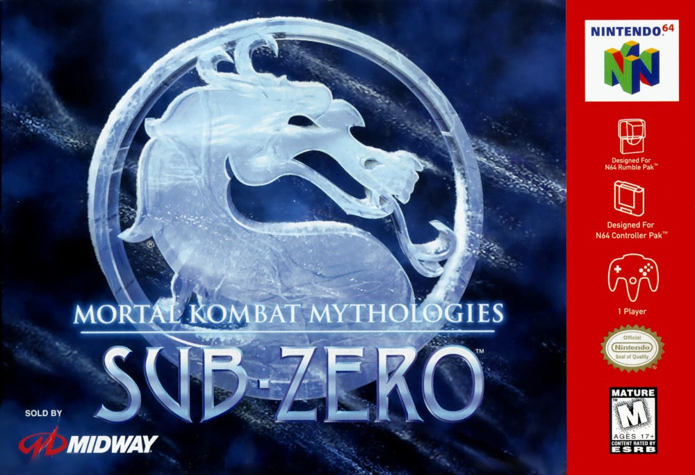 Mortal Kombat Mythologies Sub-Zero - Nintendo N64