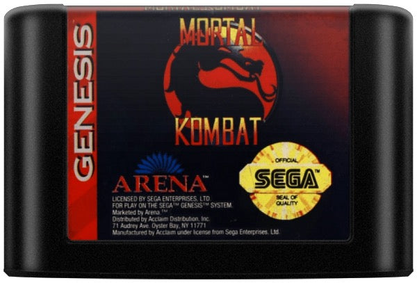 Mortal Kombat Cartridge