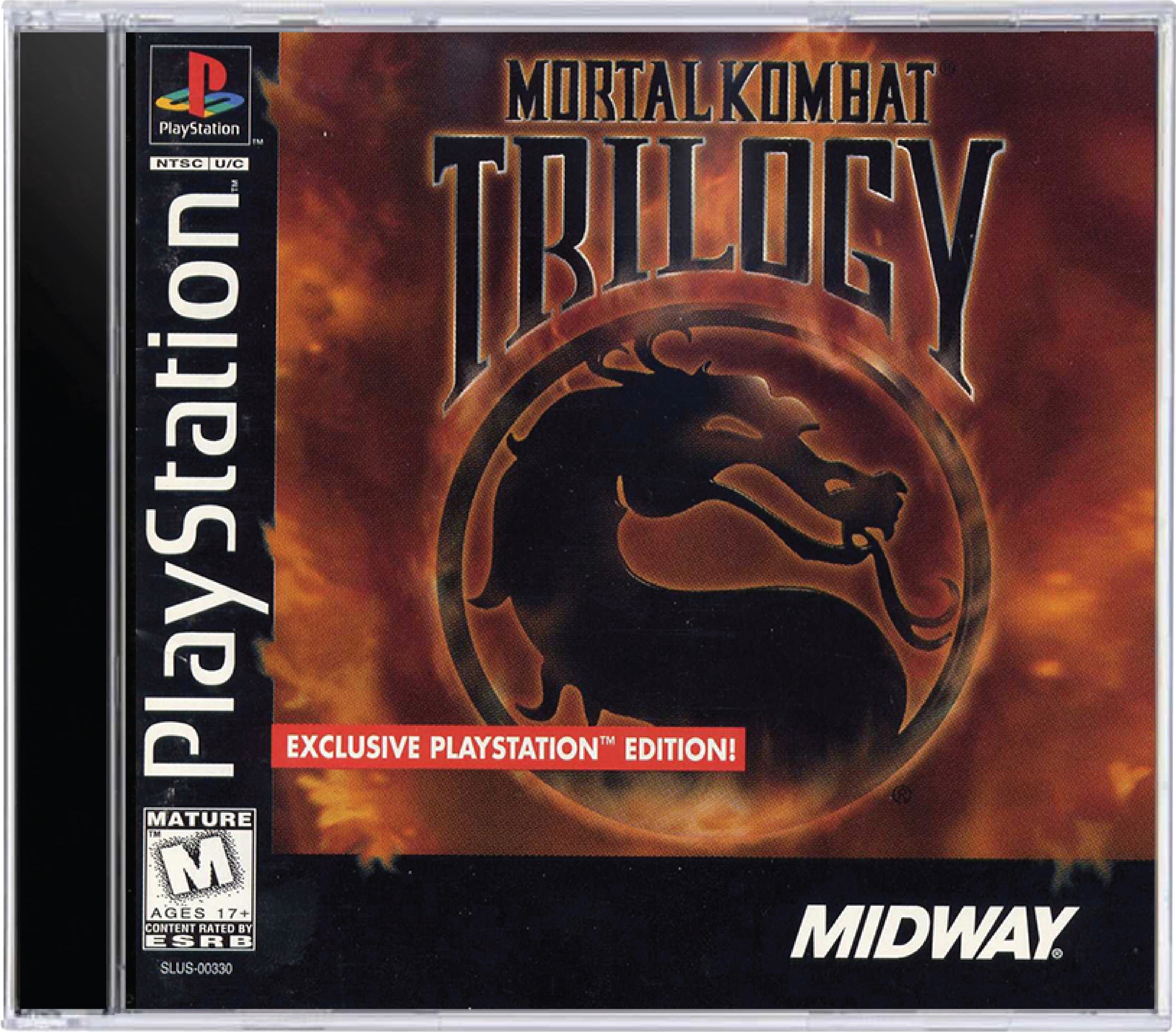 Mortal Kombat Trilogy Cover Art and Product Photo