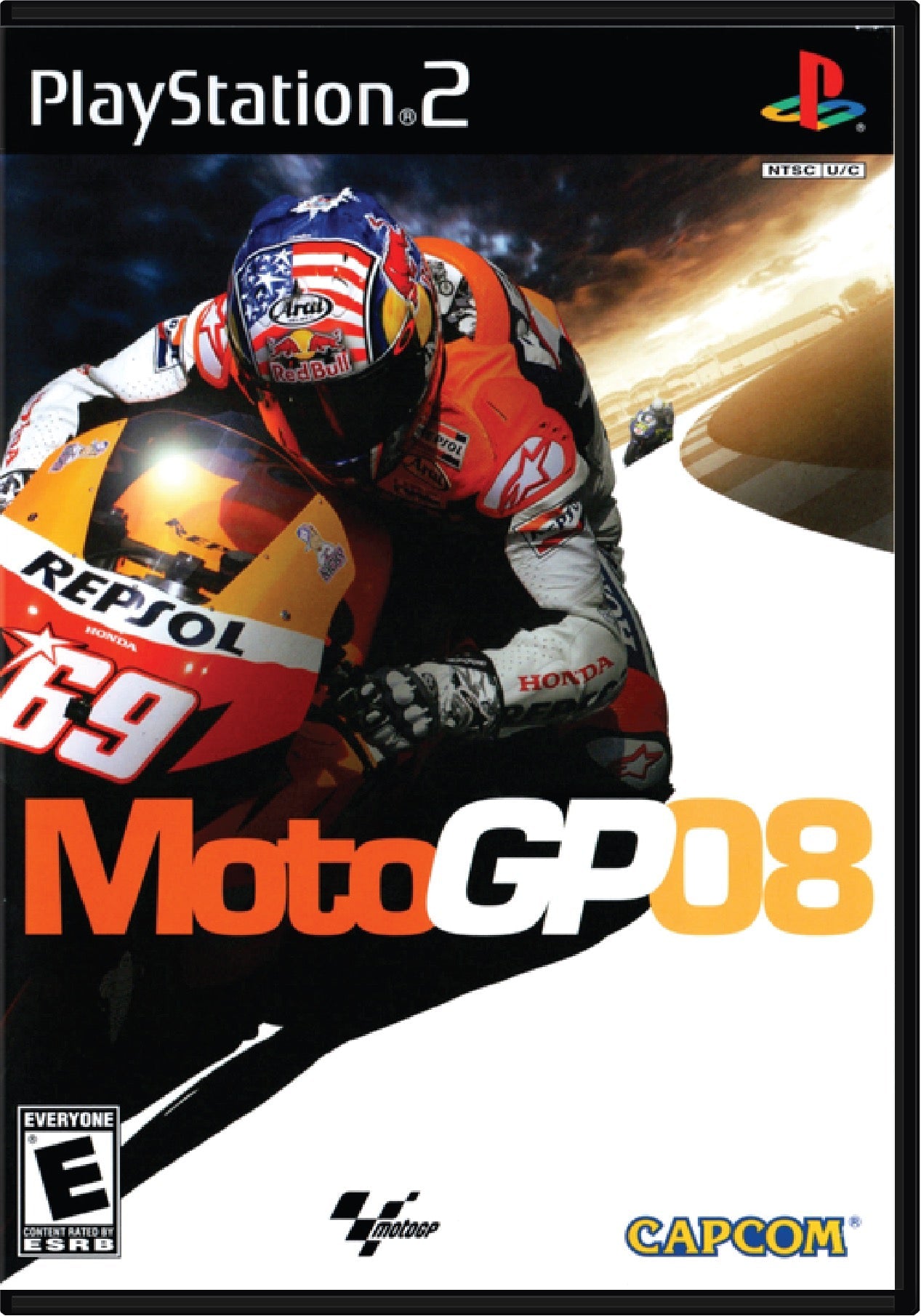 MotoGP 08 Cover Art and Product Photo