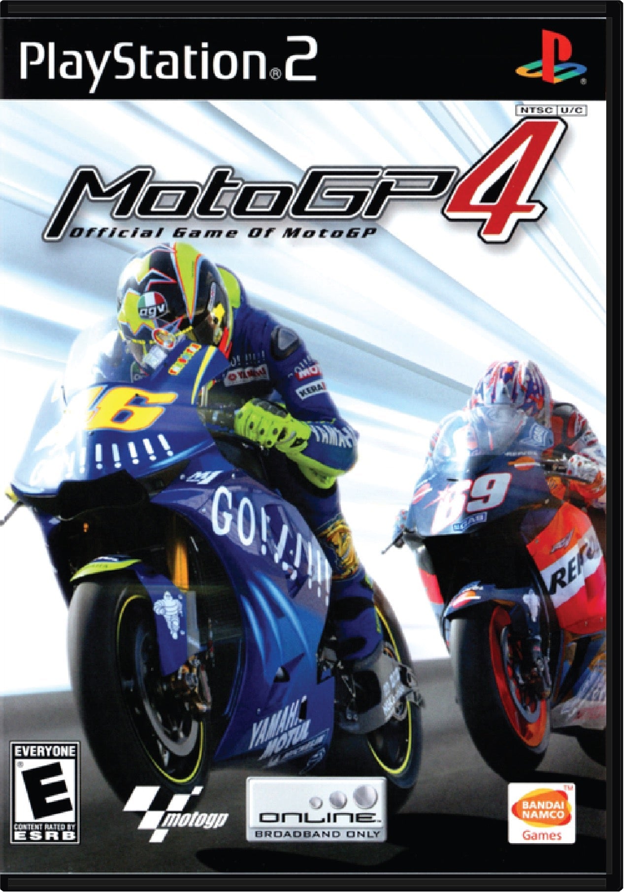 MotoGP 4 Cover Art and Product Photo