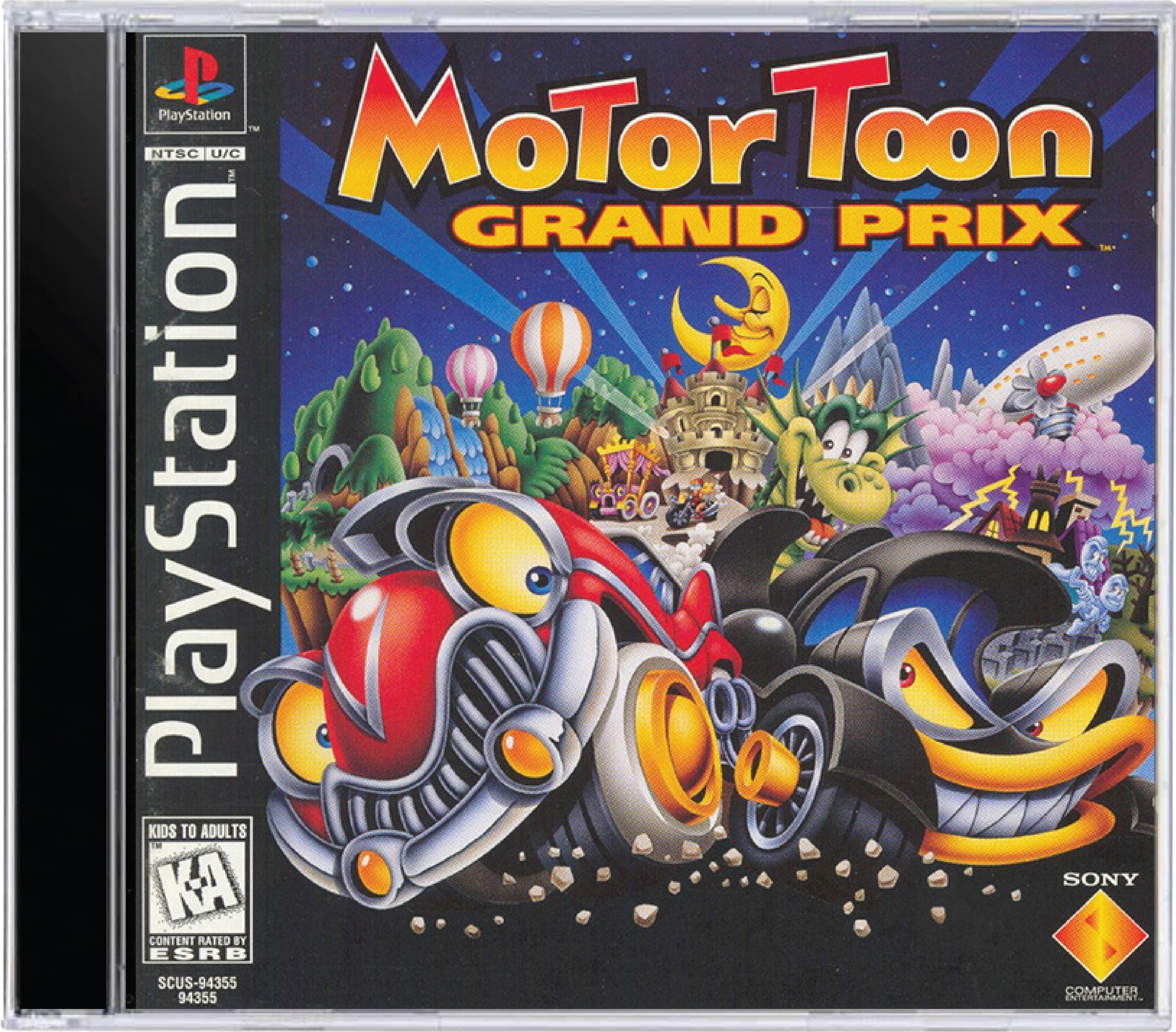 Motor Toon Grand Prix Cover Art and Product Photo