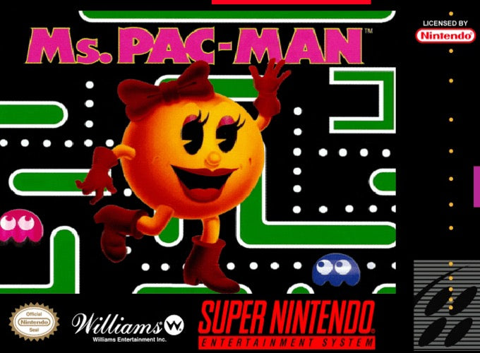 Ms. Pac-Man Cover Art