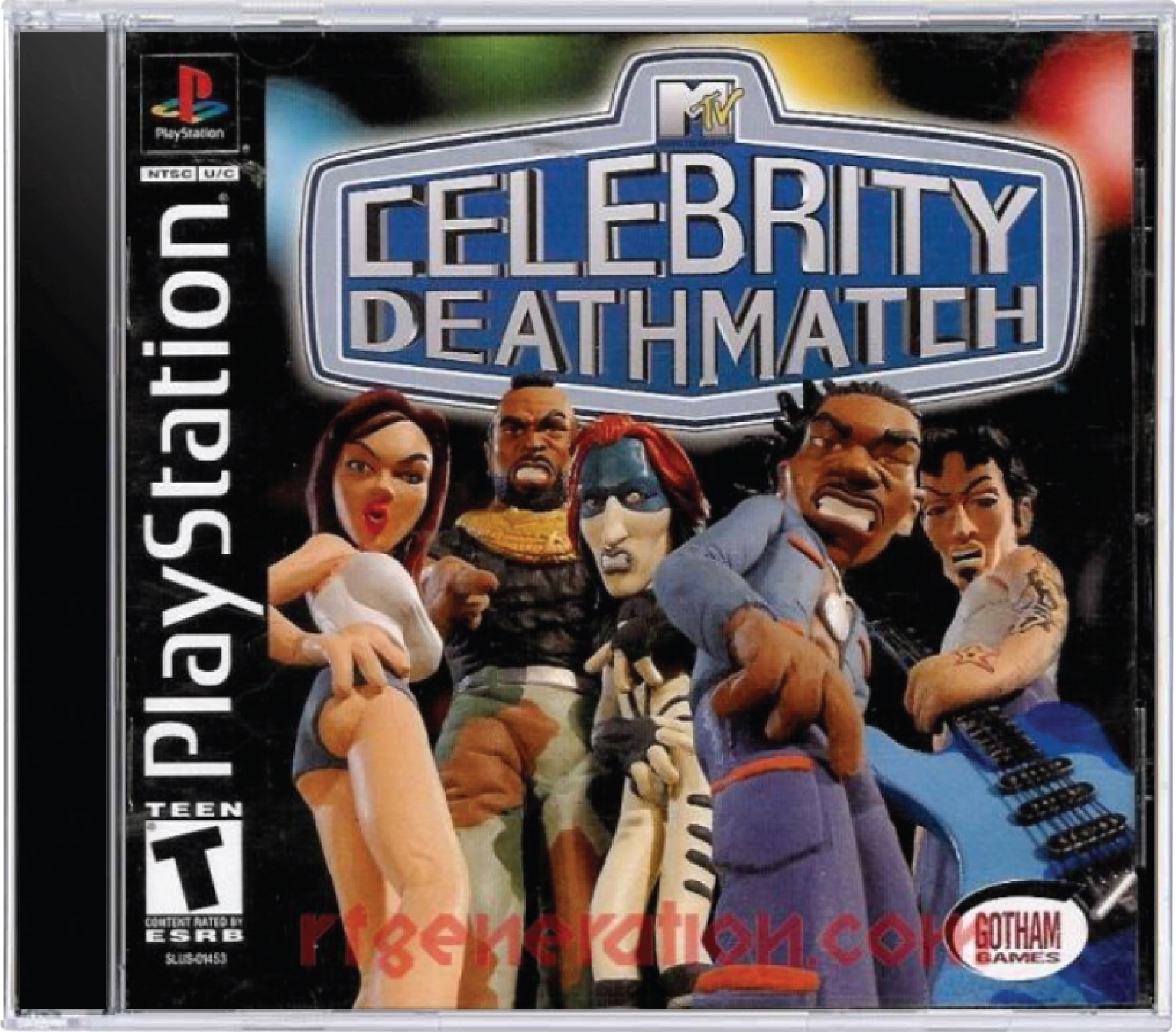 MTV Celebrity Deathmatch Cover Art and Product Photo