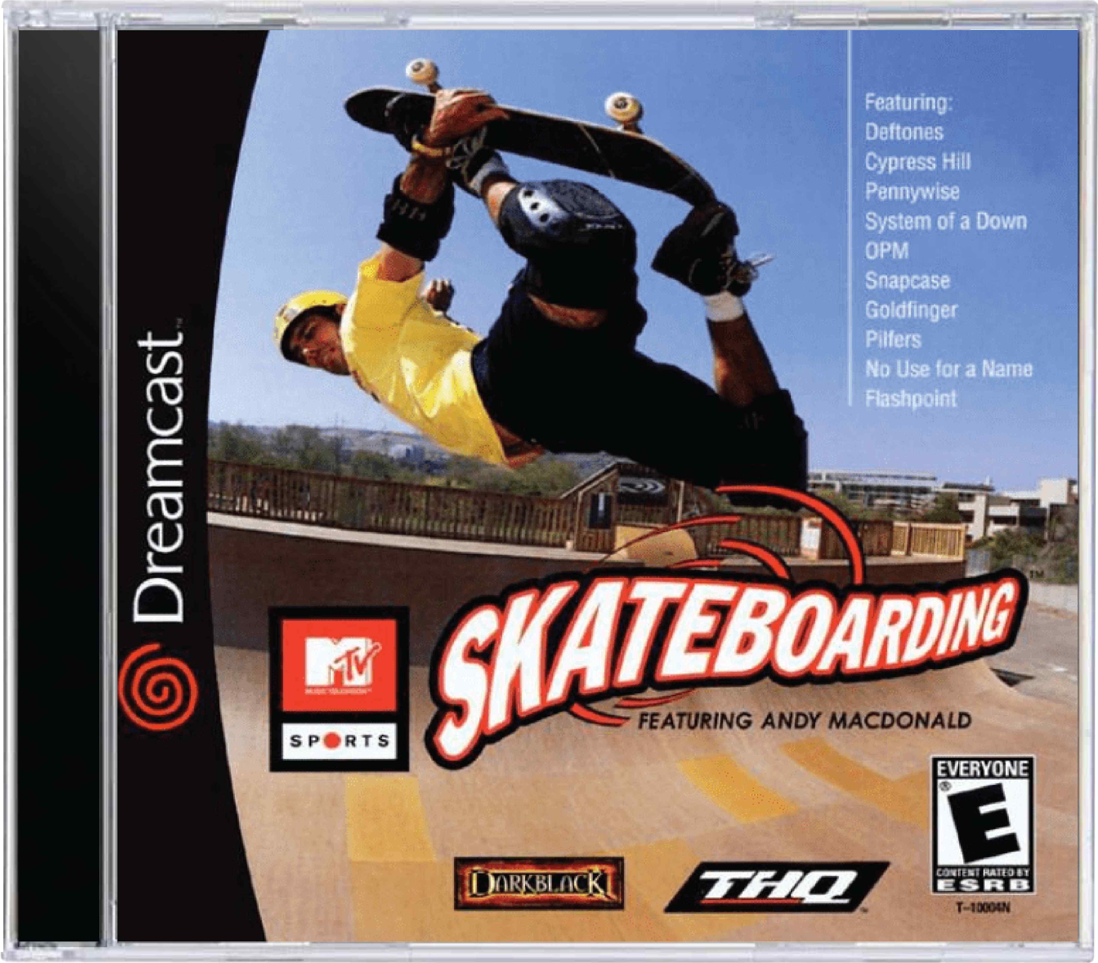 MTV Sports Skateboarding Cover Art