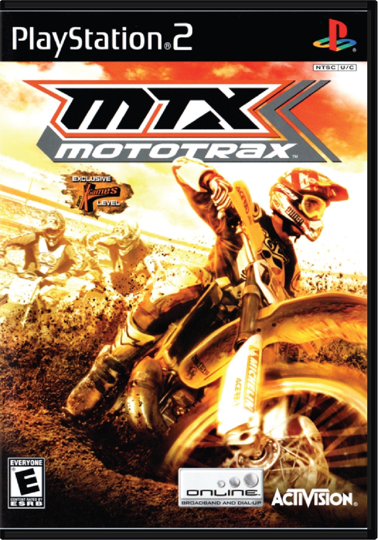 MTX Mototrax Cover Art and Product Photo