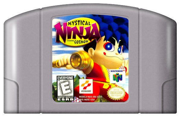 Mystical Ninja Starring Goemon Cover Art and Product Photo