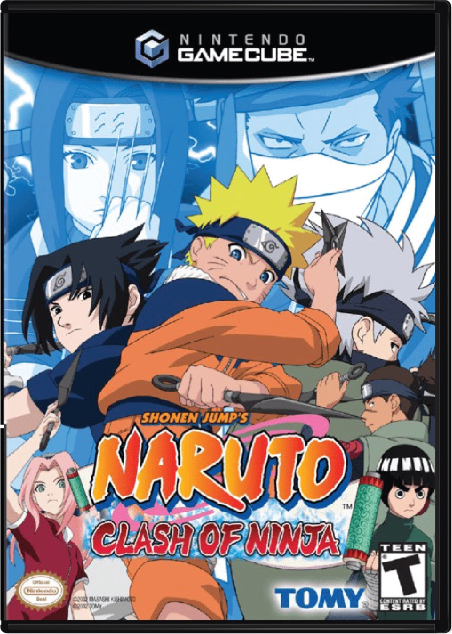 Naruto Clash of Ninja Cover Art and Product Photo