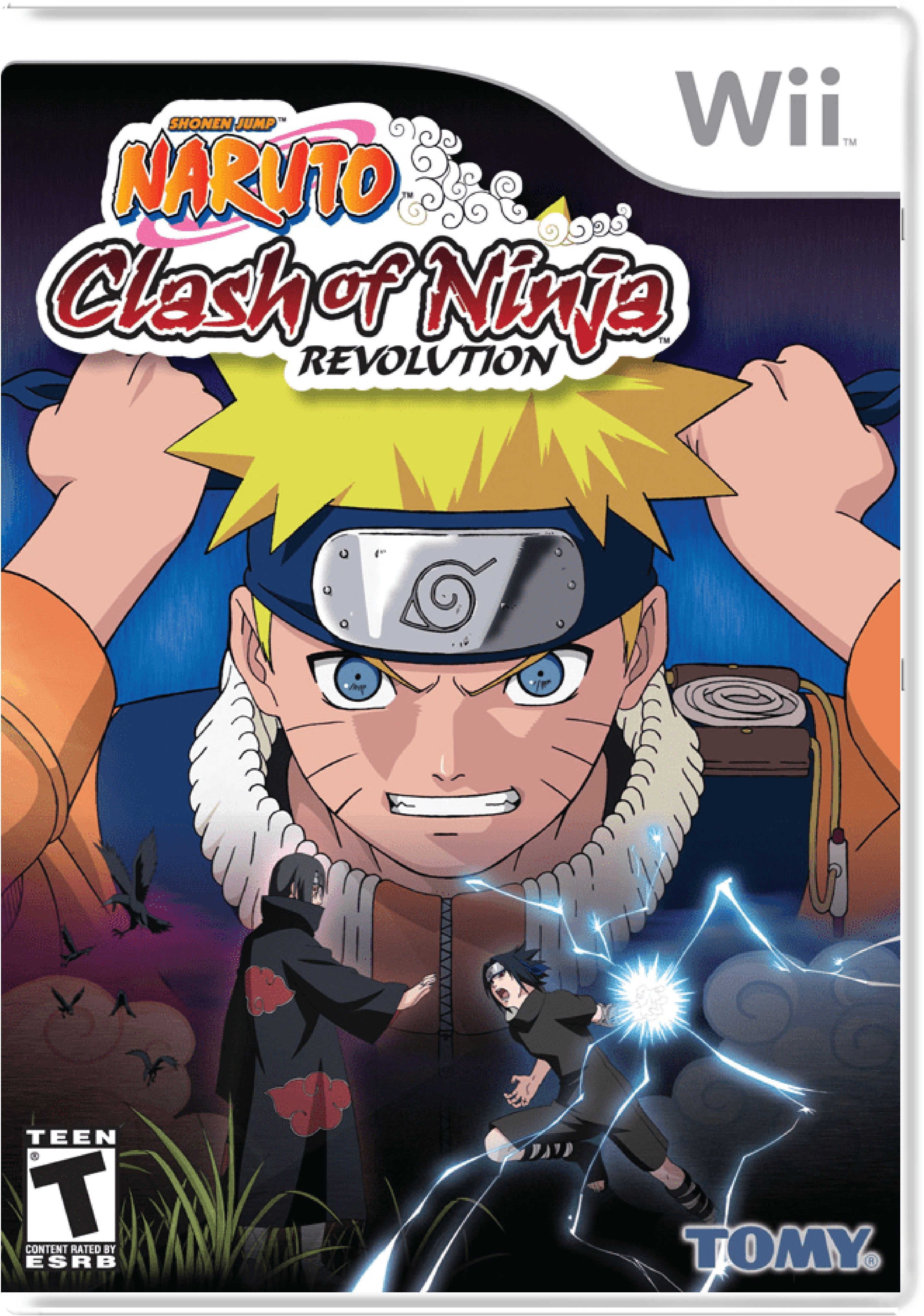 Naruto Clash of Ninja Revolution Cover Art