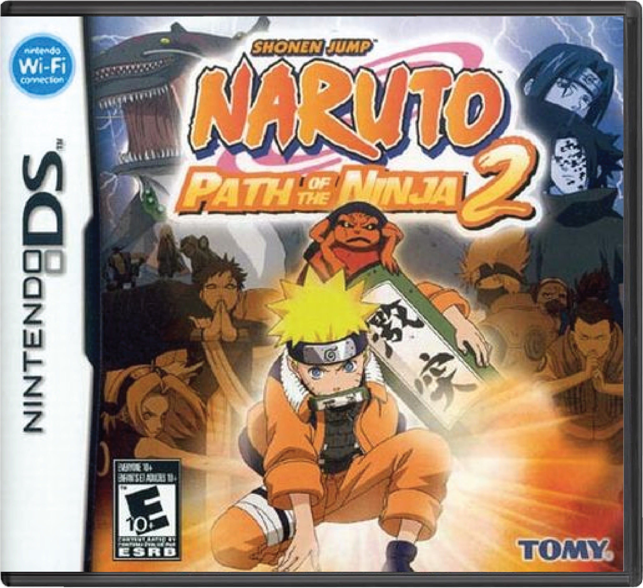 Naruto Path of the Ninja 2 Cover Art