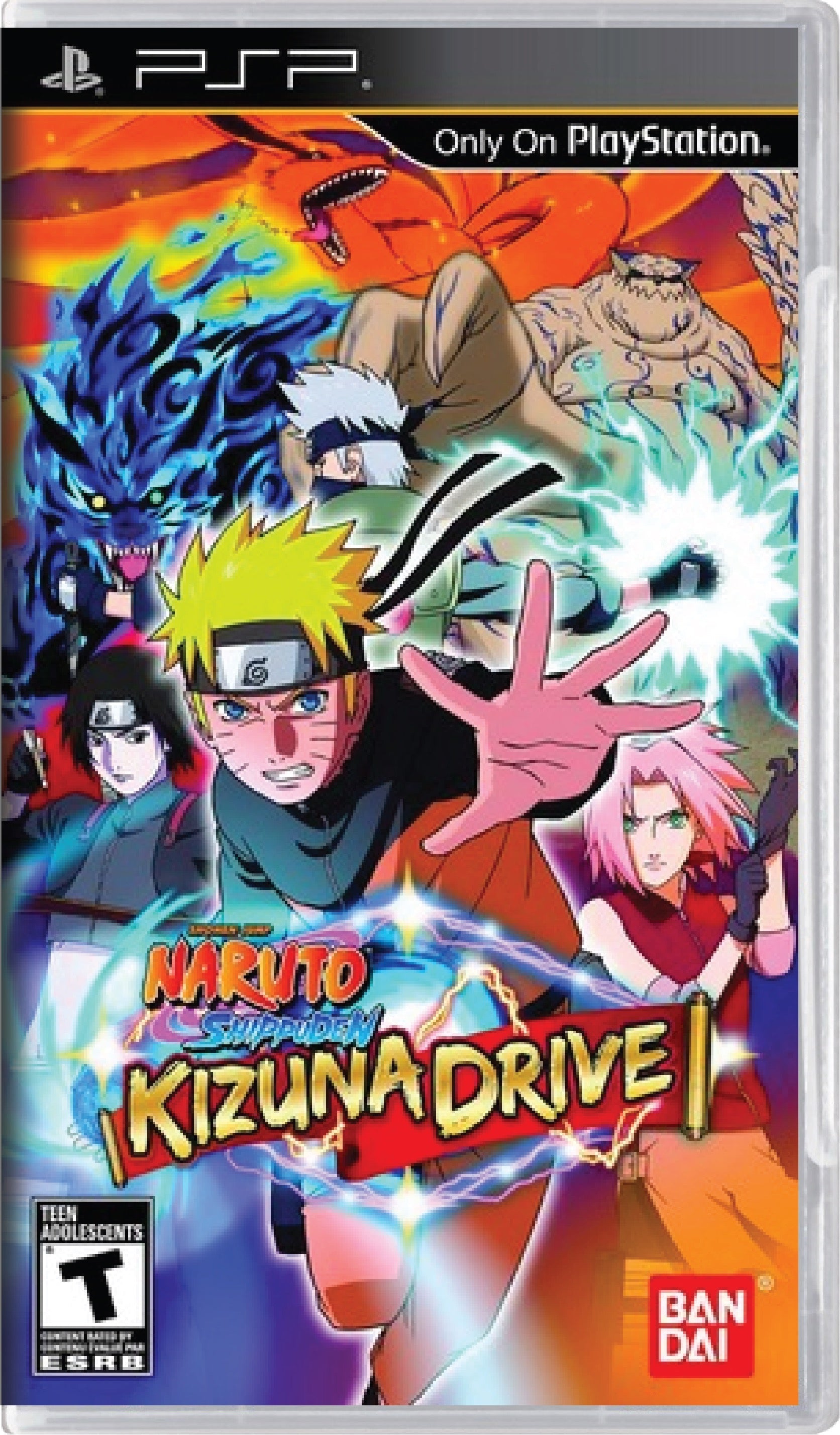 Naruto Shippuden Kizuna Drive Cover Art