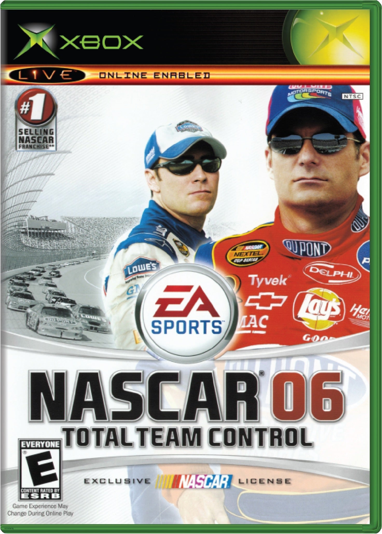 NASCAR 06 Total Team Control Cover Art