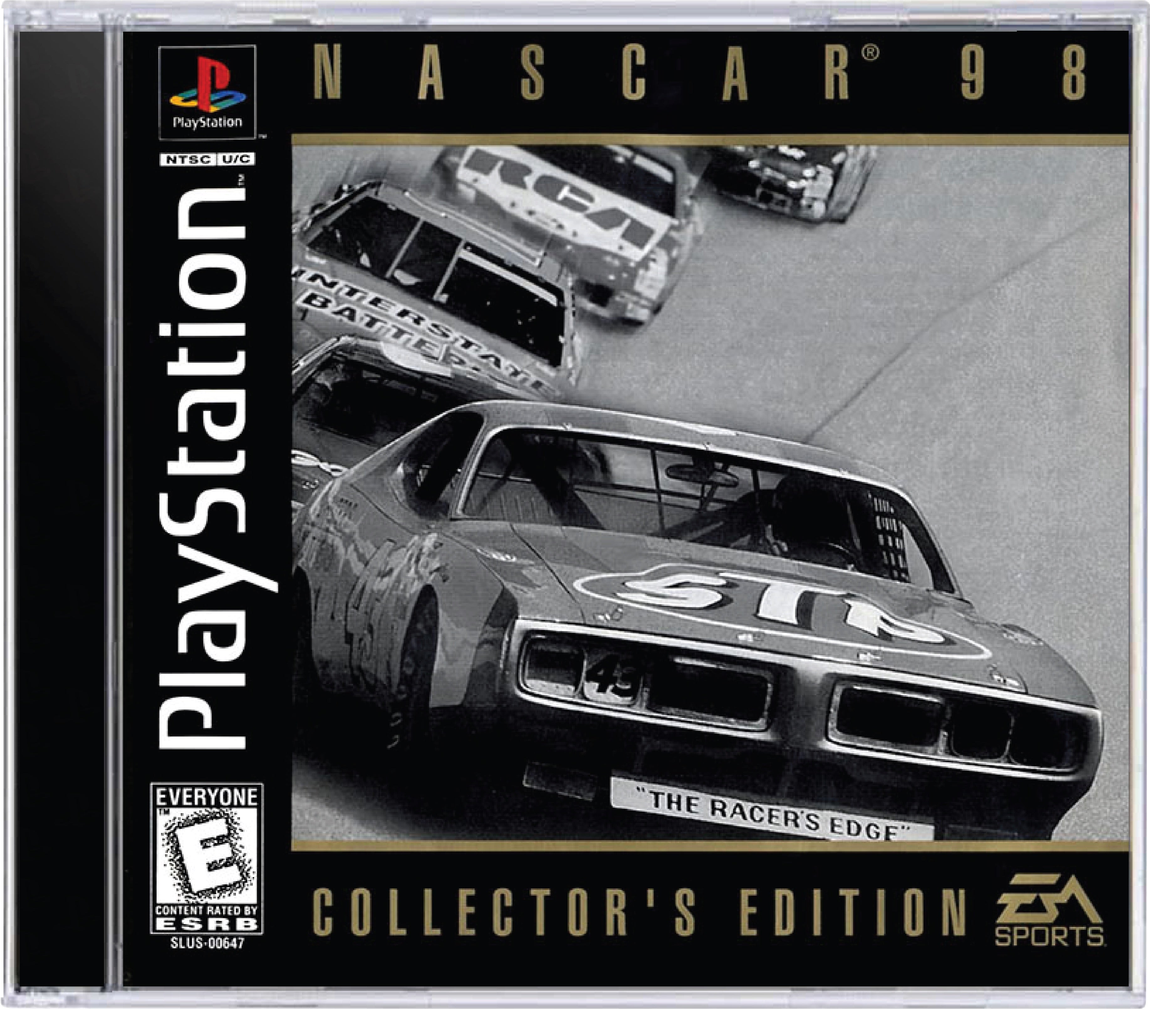 NASCAR 98 Collector's Edition Cover Art and Product Photo