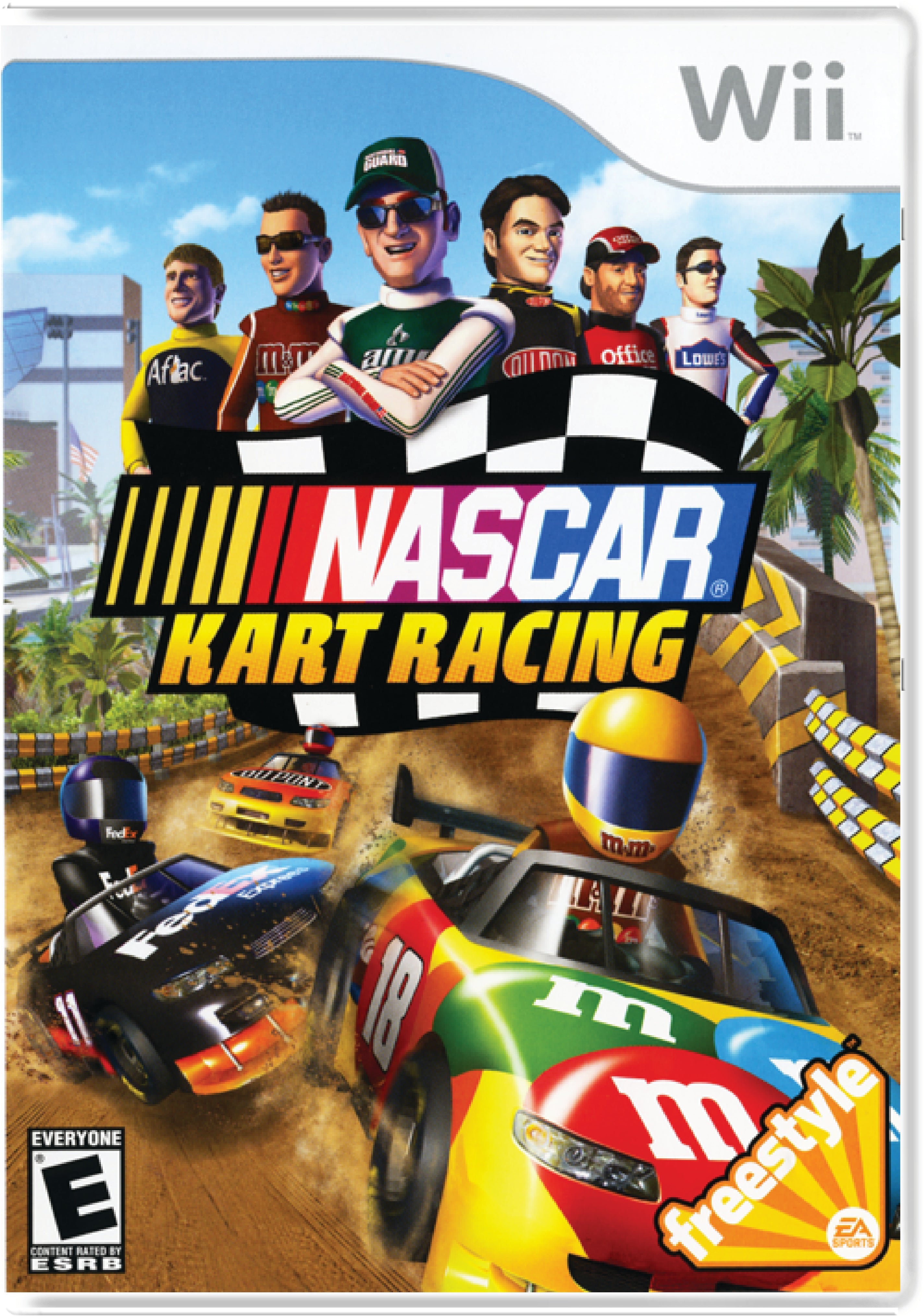 NASCAR Kart Racing Cover Art