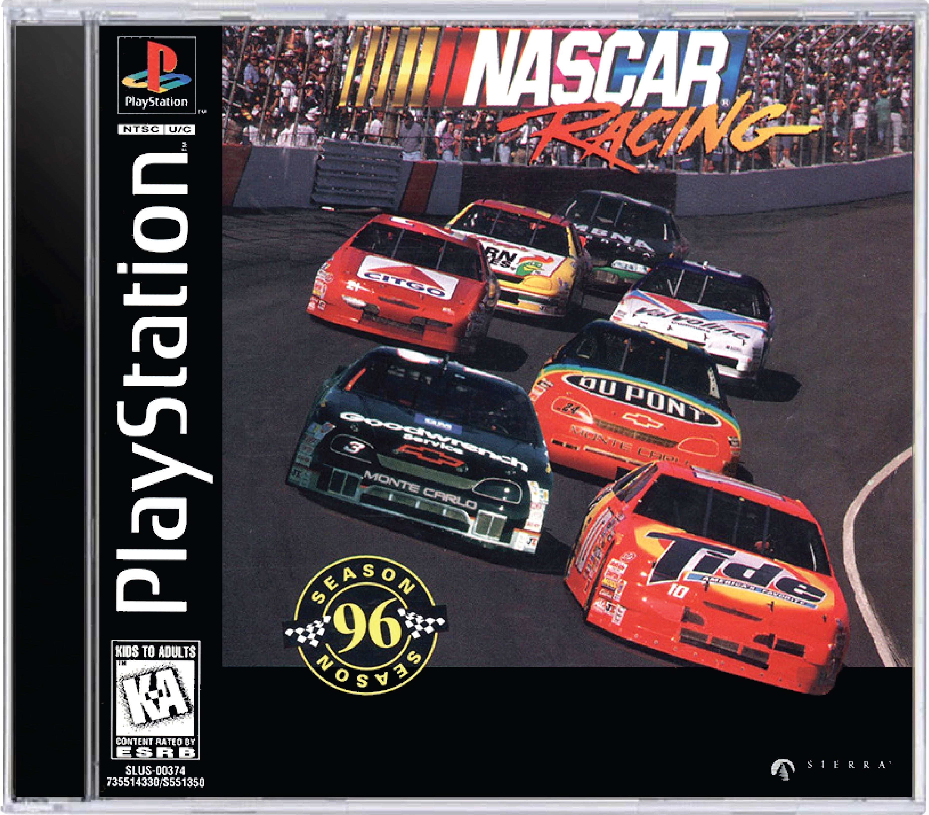 NASCAR Racing Cover Art and Product Photo