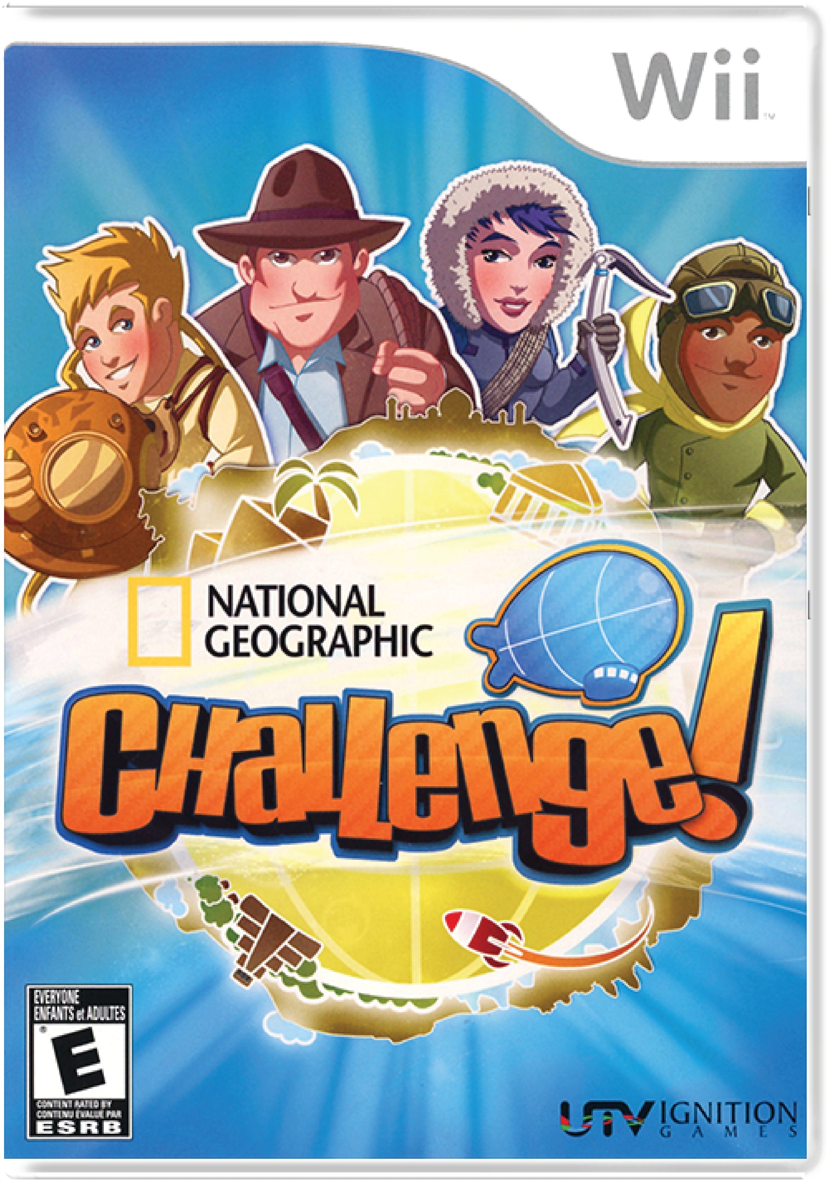 National Geographic Challenge Cover Art