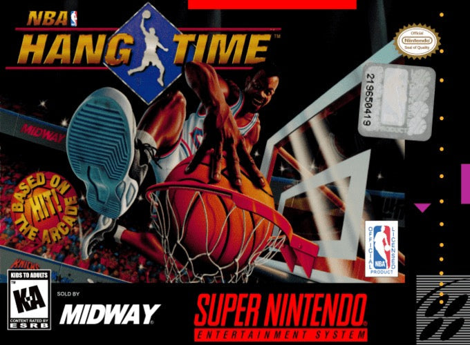 NBA Hang Time Cover Art