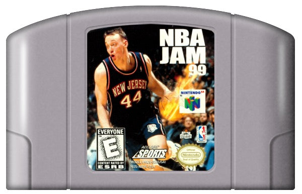 NBA Jam 99 Cover Art and Product Photo