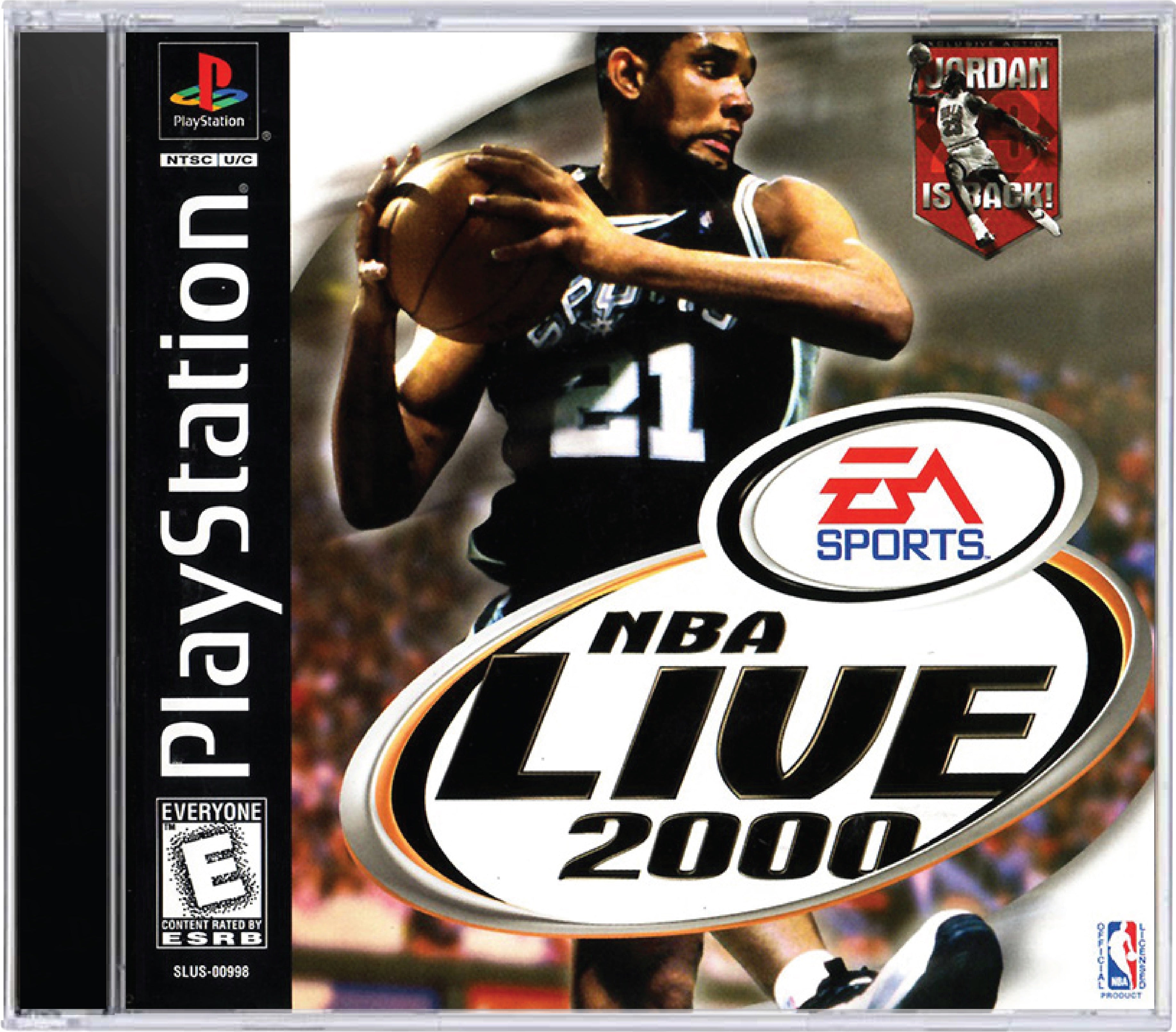 NBA Live 2000 Cover Art and Product Photo