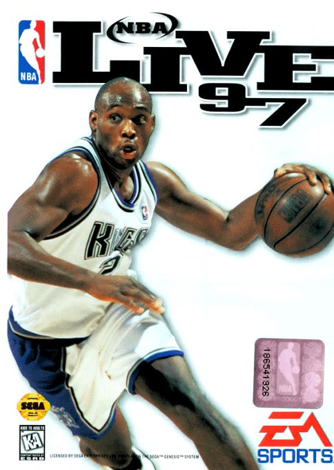 NBA Live 97 Cover Art