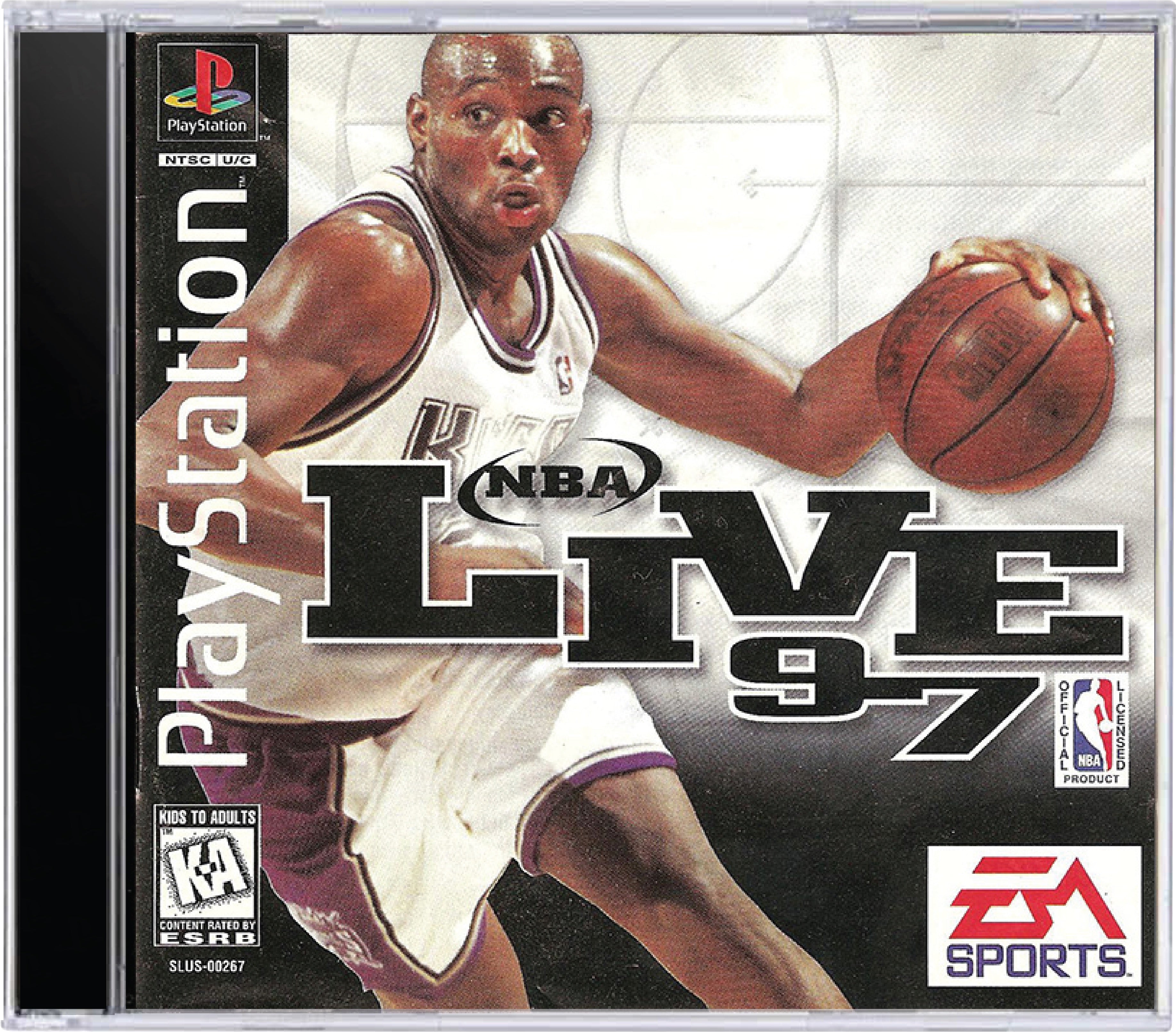 NBA Live 97 Cover Art and Product Photo