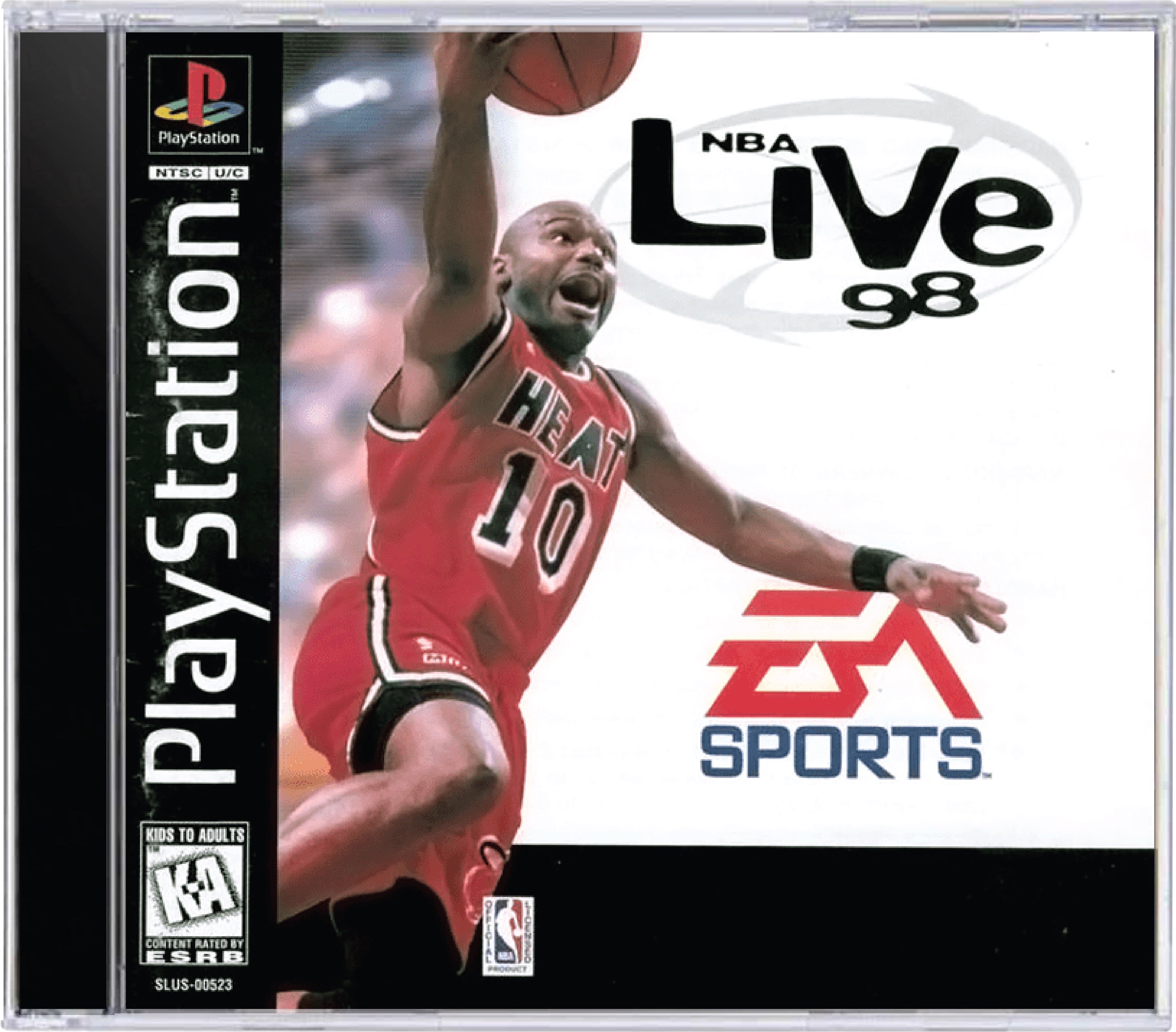 NBA Live 98 Cover Art and Product Photo