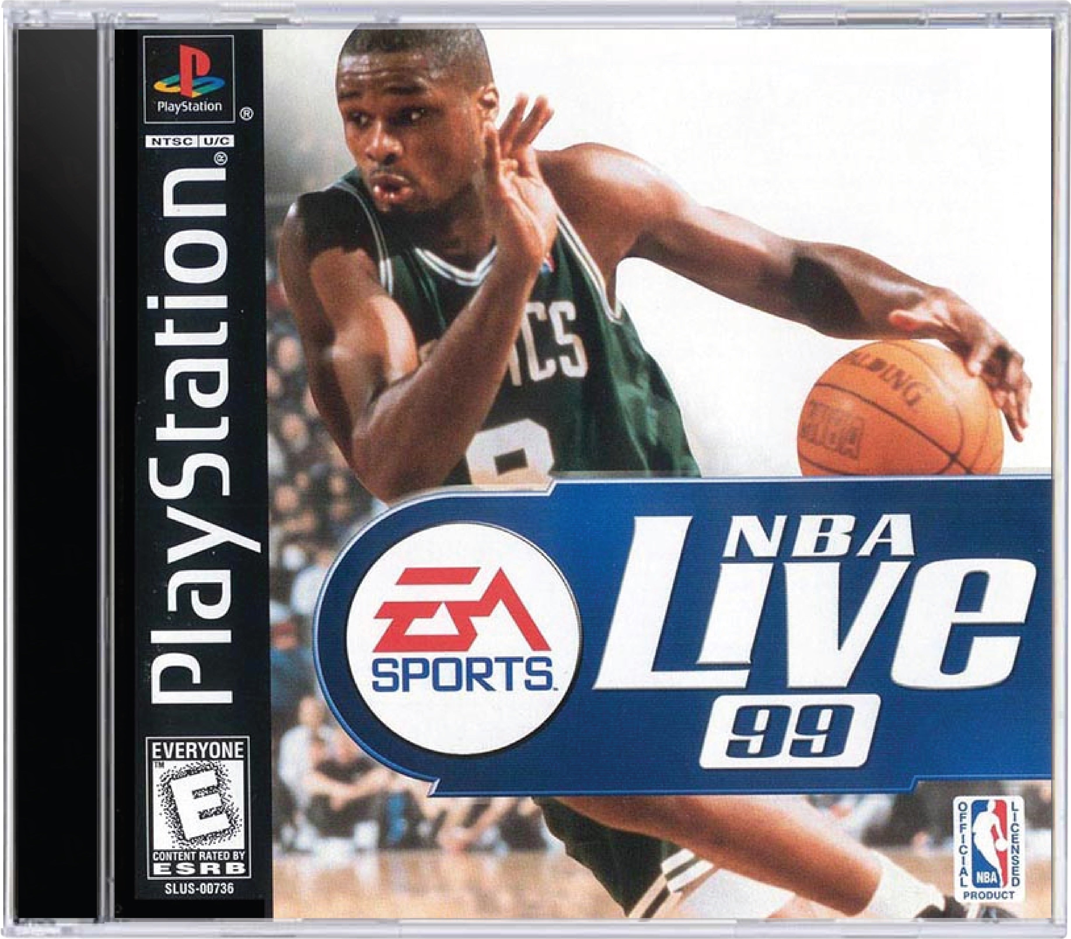 NBA Live 99 Cover Art and Product Photo