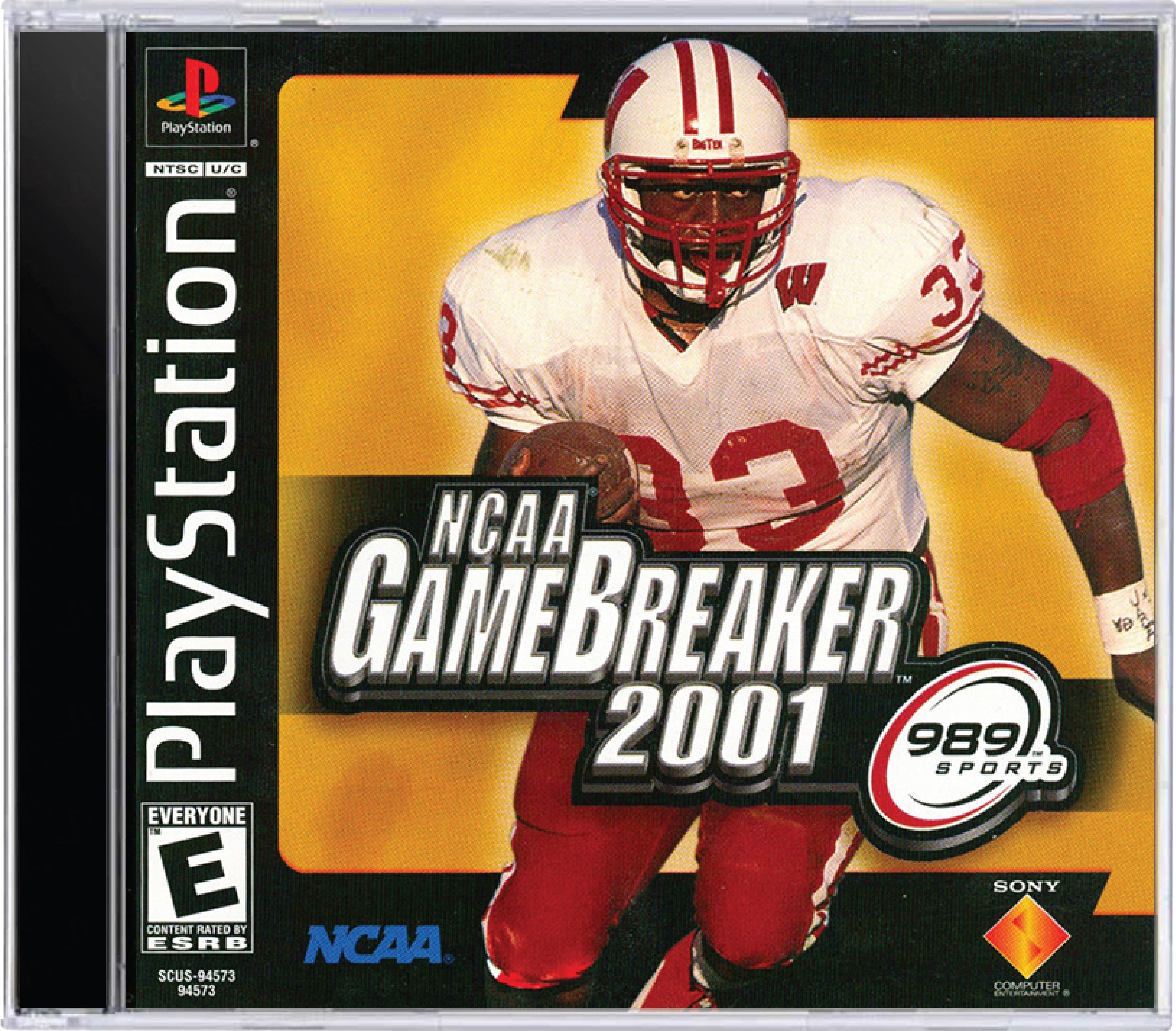 NCAA GameBreaker 2001 Cover Art and Product Photo