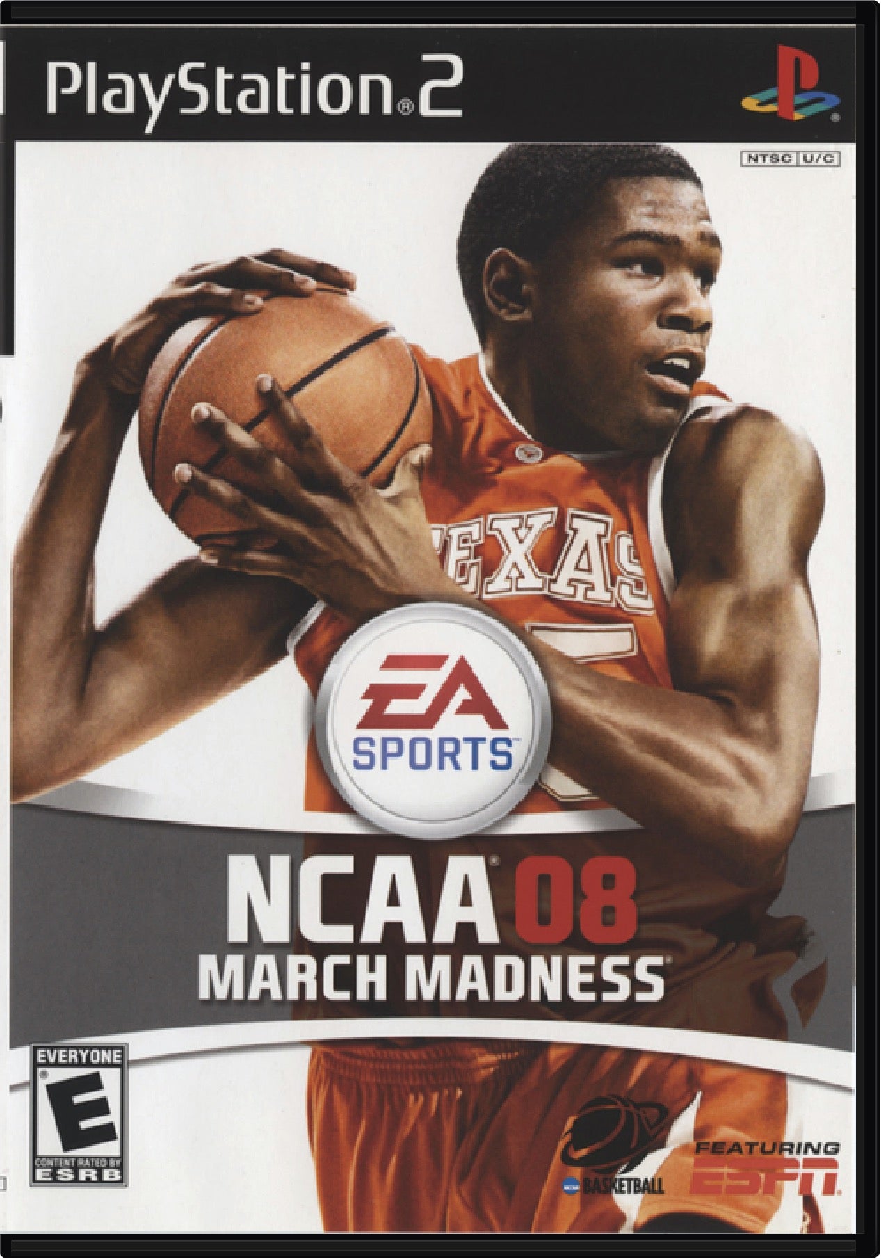 NCAA March Madness 08 Cover Art and Product Photo