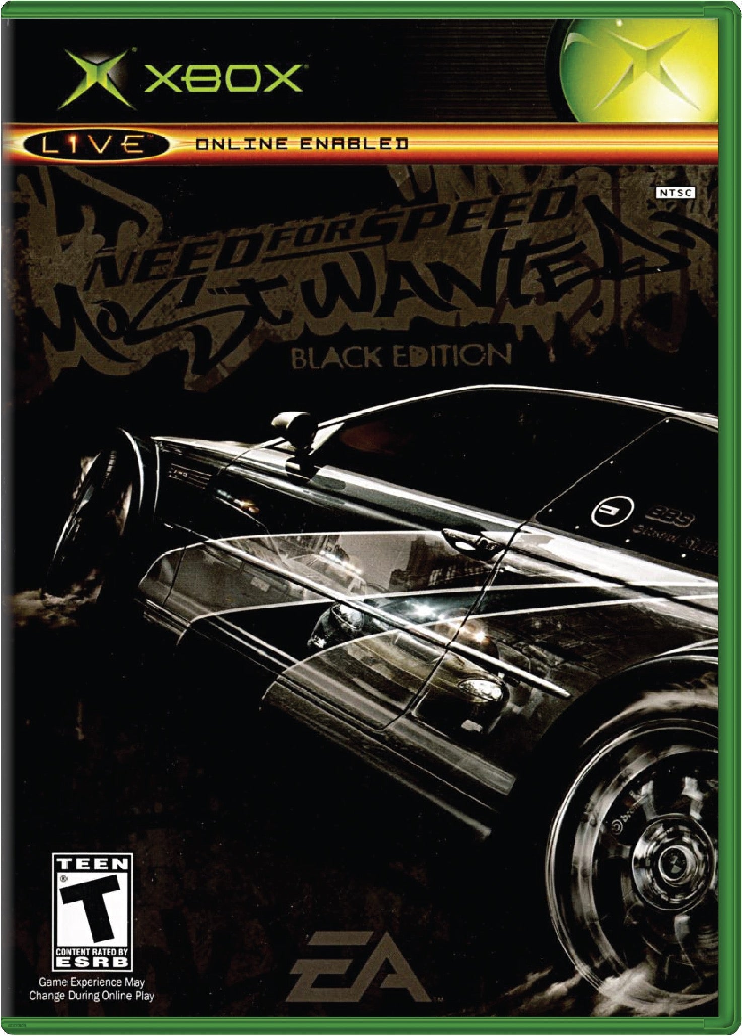 Need for Speed Most Wanted Black Edition Cover Art