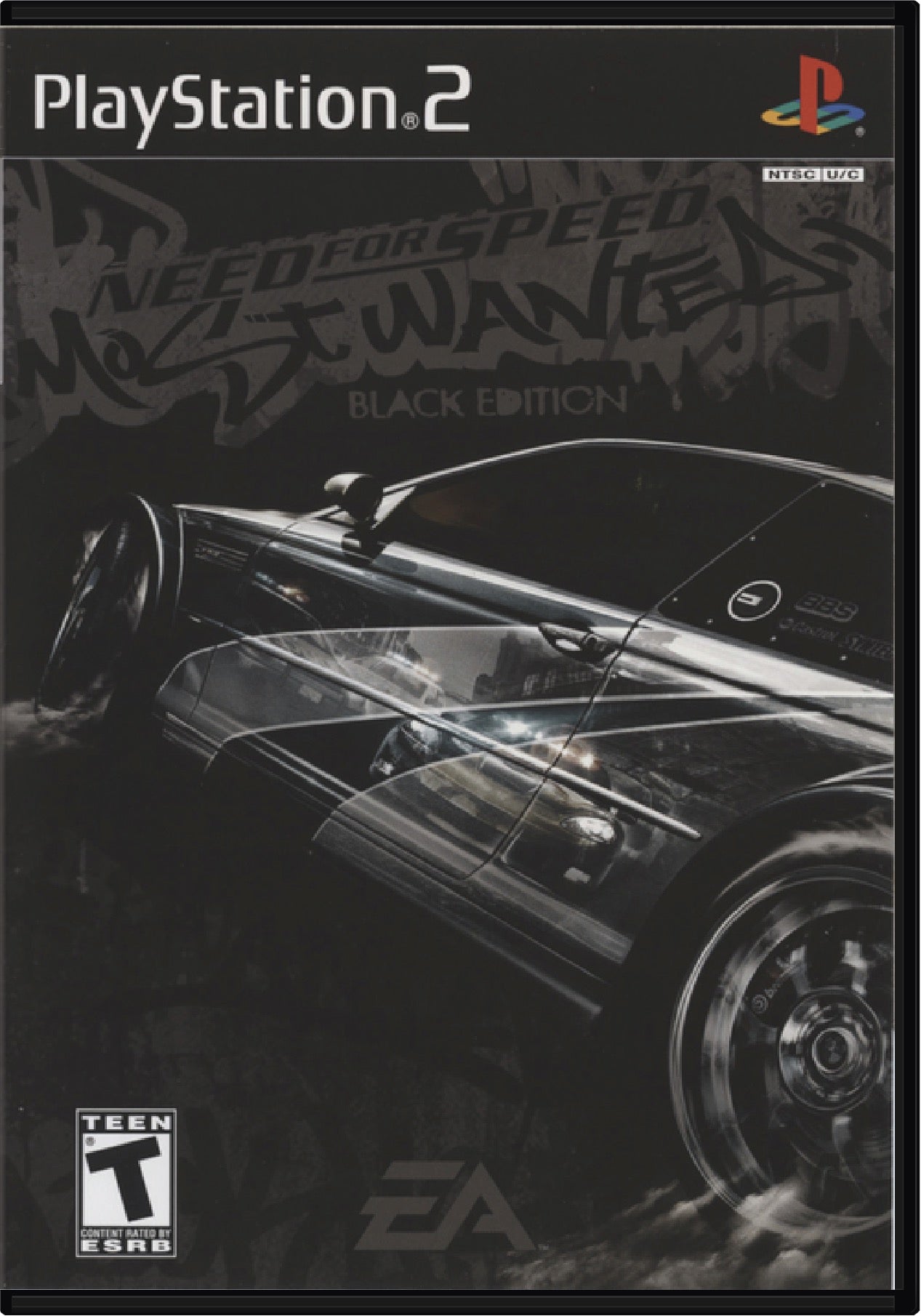 Need for speed most store wanted black edition ps2