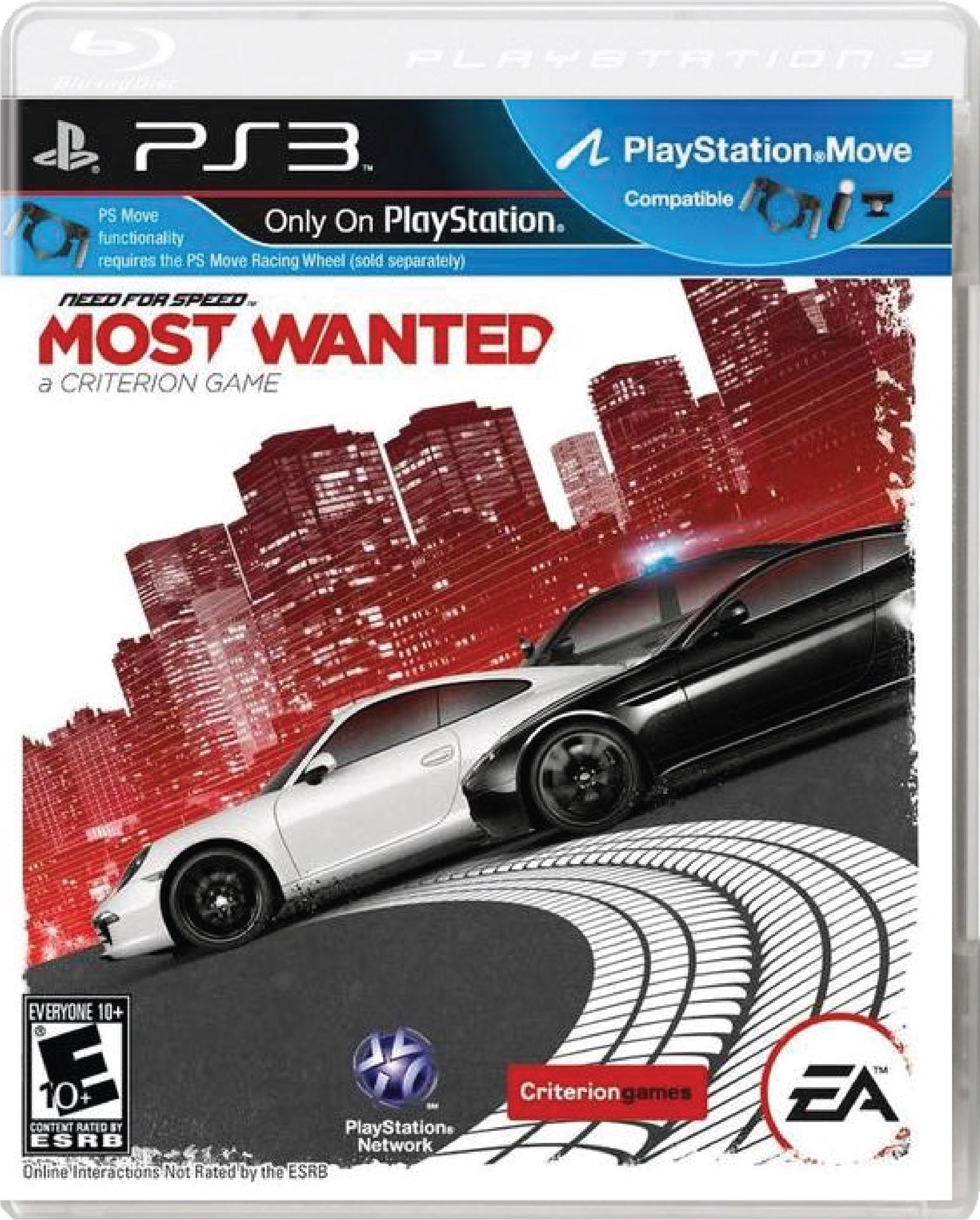 Need for Speed Most Wanted Cover Art