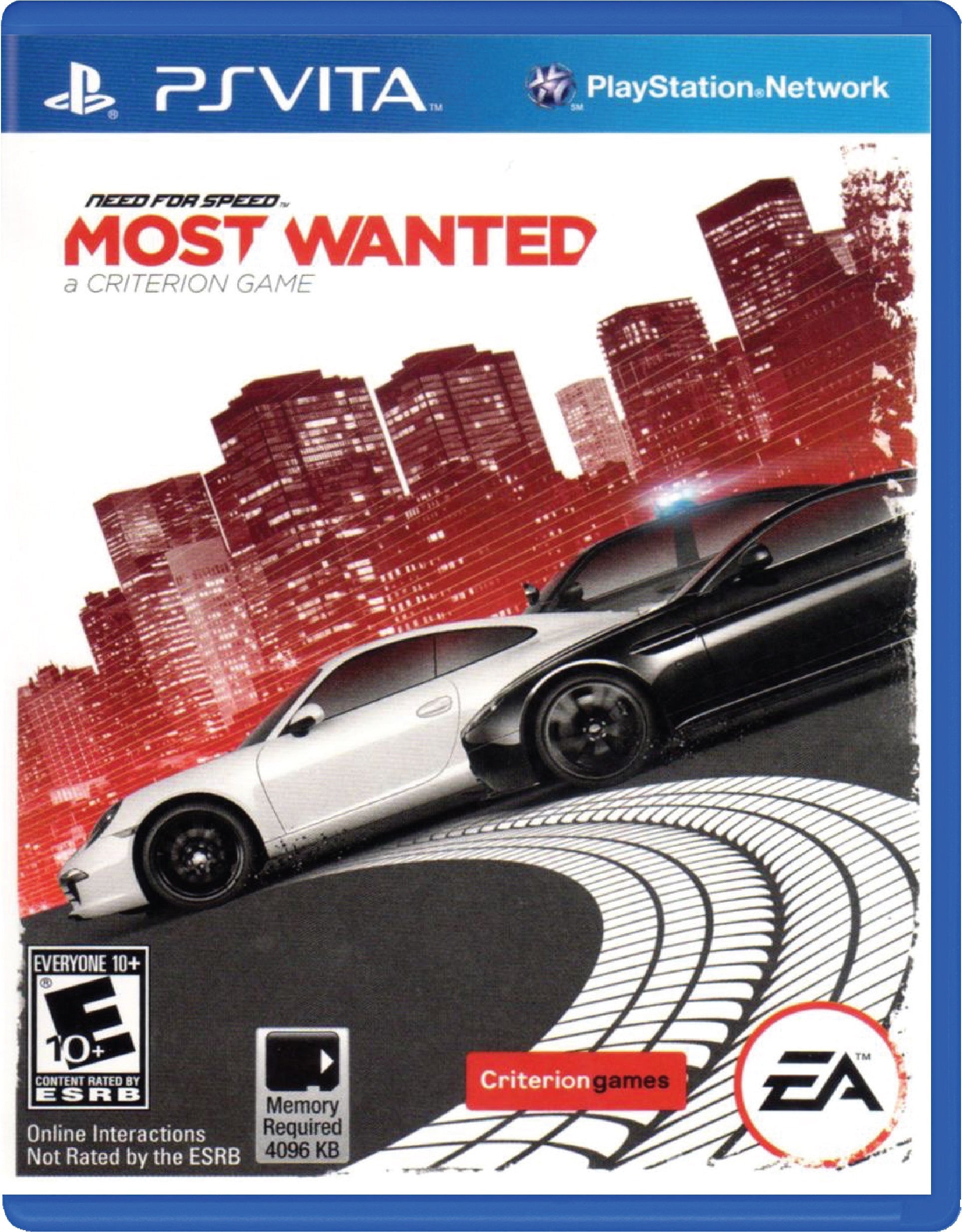 Need for Speed Most Wanted Cover Art