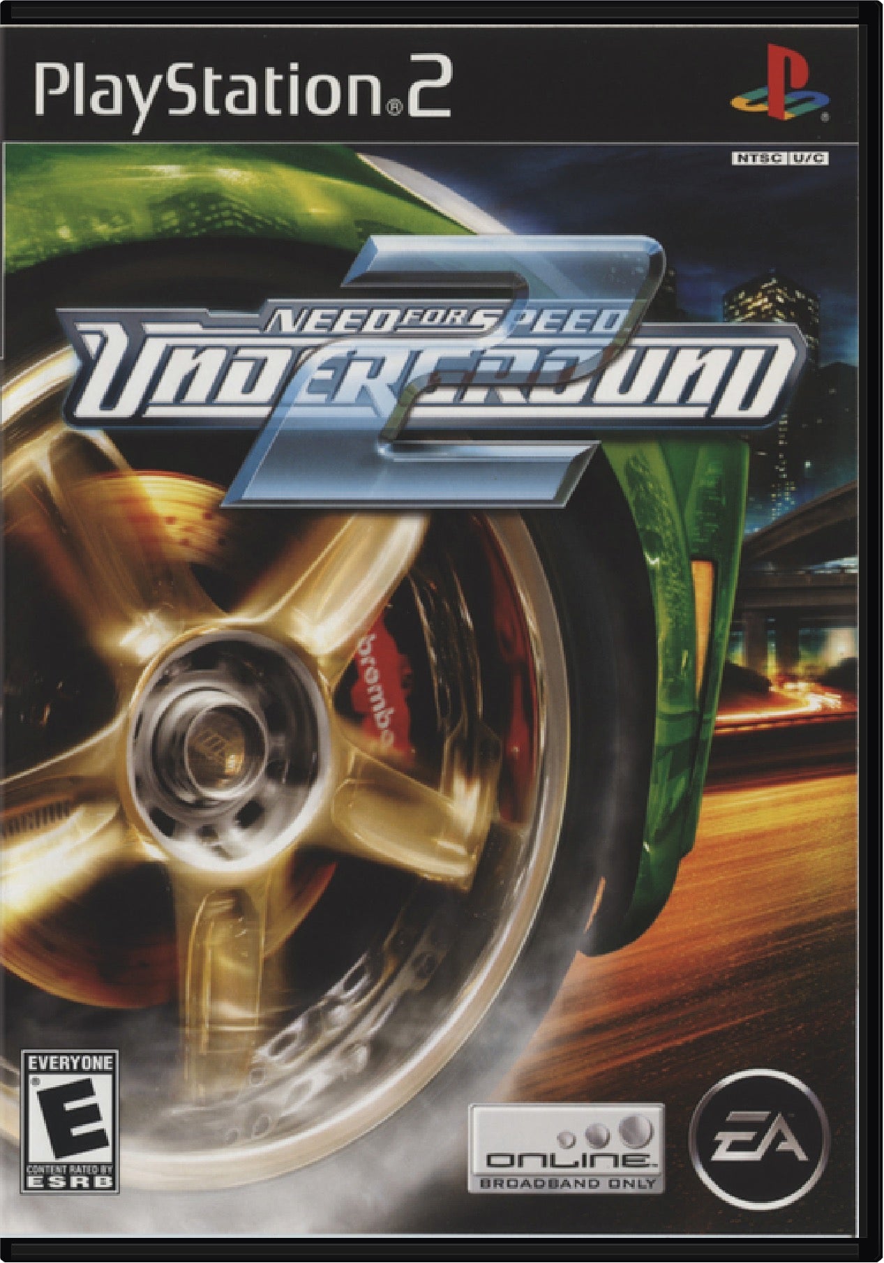 Need for Speed Underground 2 Cover Art and Product Photo