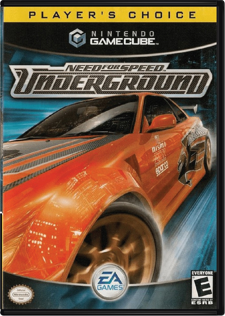 Need for Speed Underground Cover Art and Product Photo