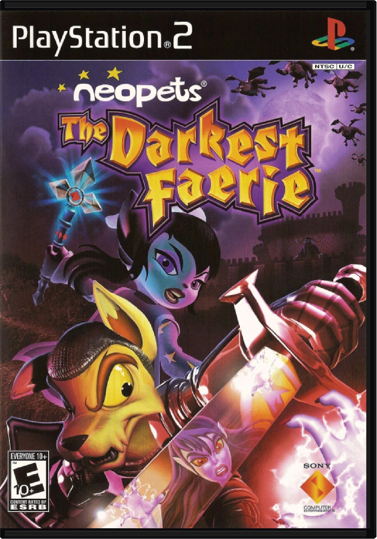 NeoPets the Darkest Faerie Cover Art and Product Photo