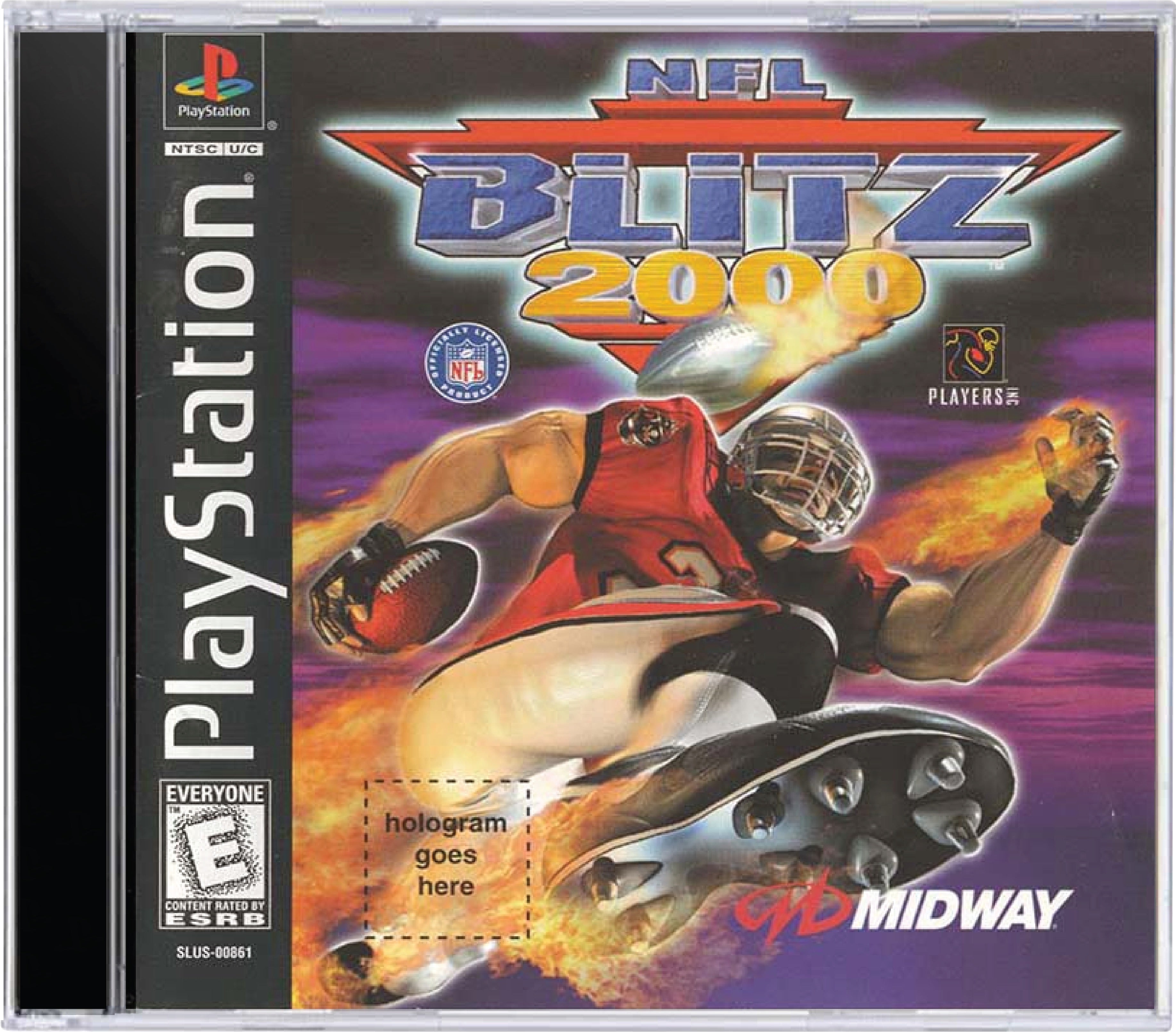 NFL Blitz 2000 Cover Art and Product Photo