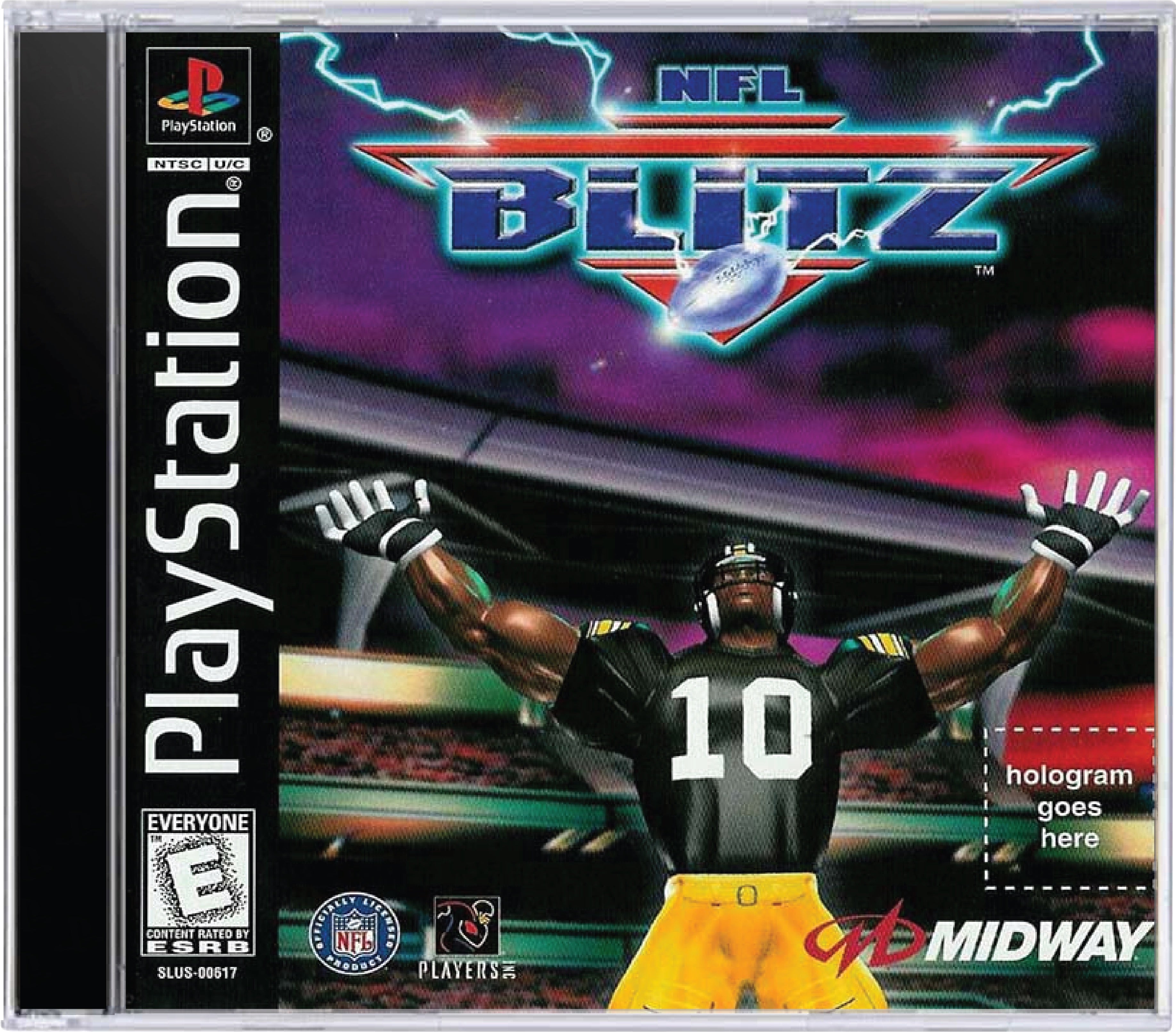 NFL Blitz Cover Art and Product Photo