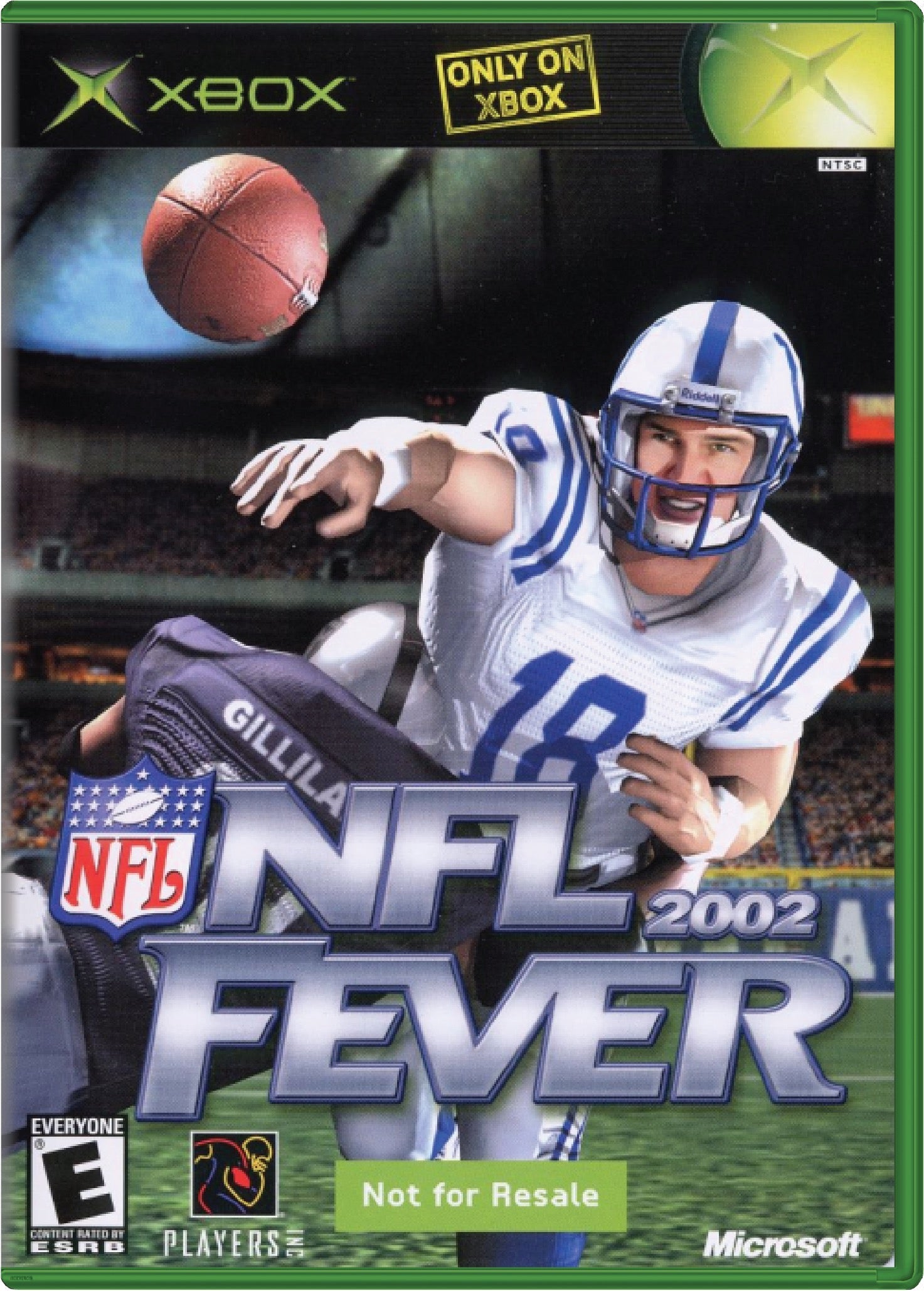 NFL Fever 2002 Cover Art